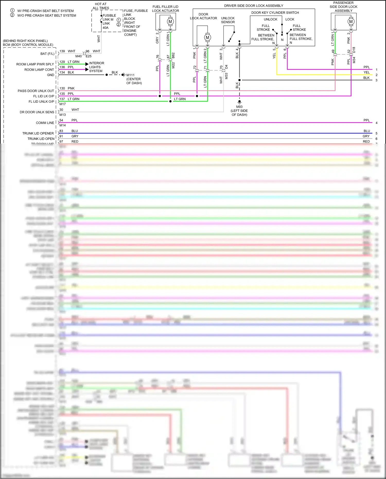 Wiring diagram computer data lines system for Infiniti Q60 II (2016-2024) (13 of 79)