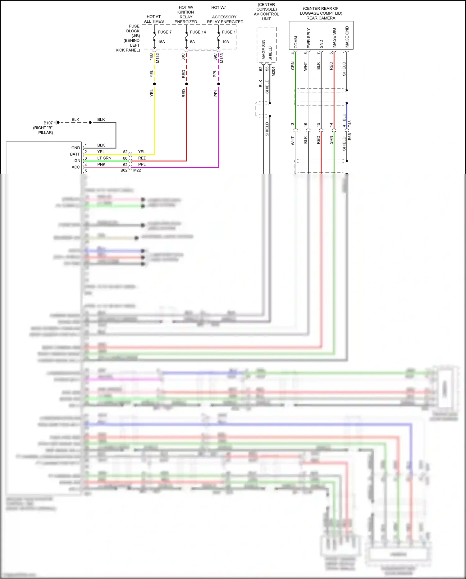 Wiring diagram computer data lines system for Infiniti Q60 II (2016-2024) (11 of 79)