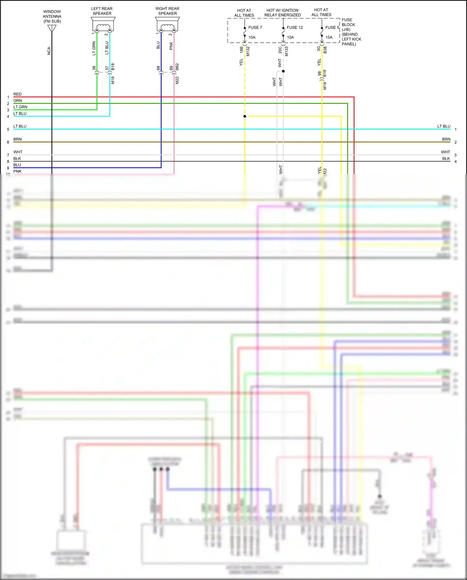 Wiring diagram computer data lines system for Infiniti Q60 II (2016-2024) (35 of 79)