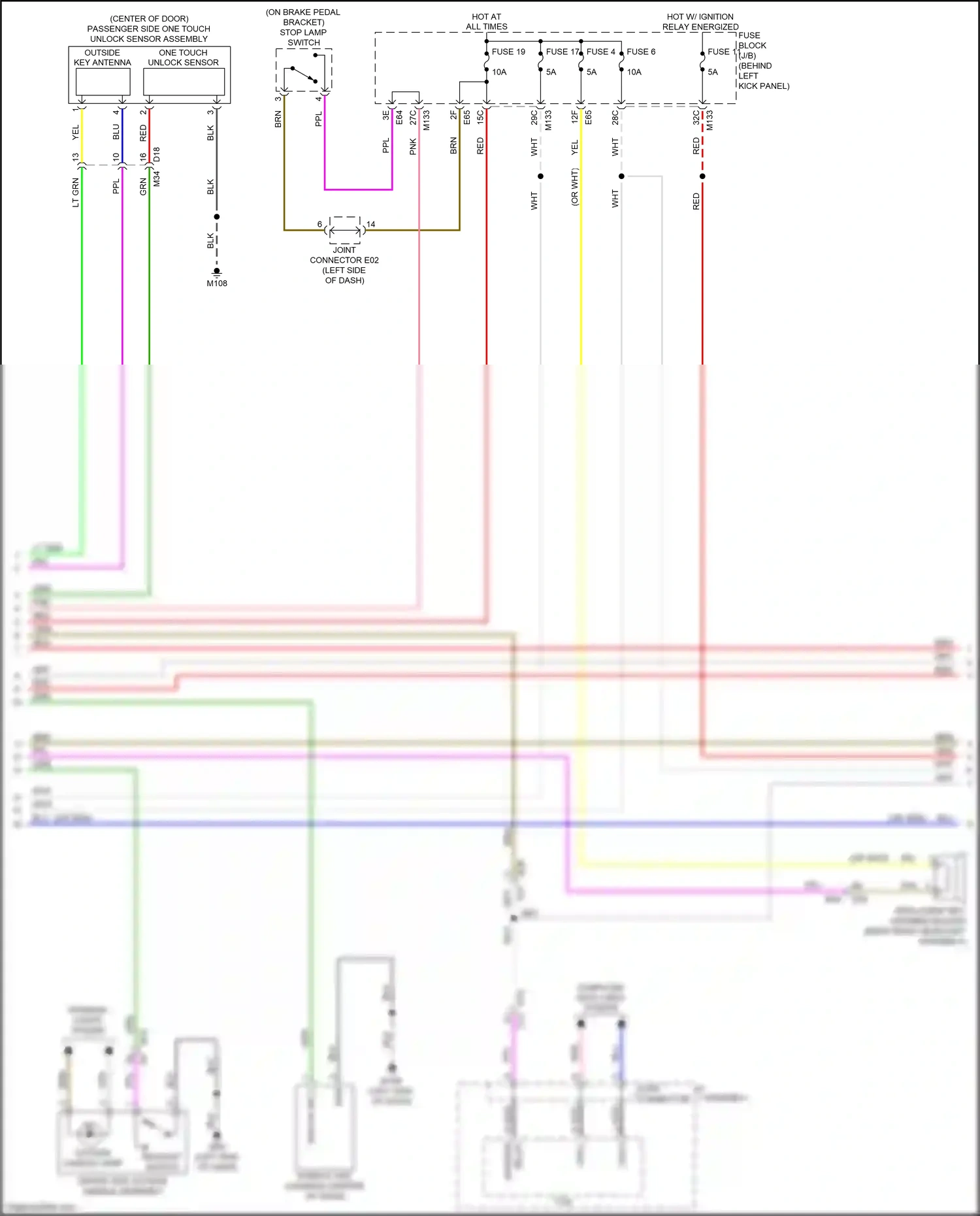 Wiring diagram computer data lines system for Infiniti Q60 II (2016-2024) (14 of 79)