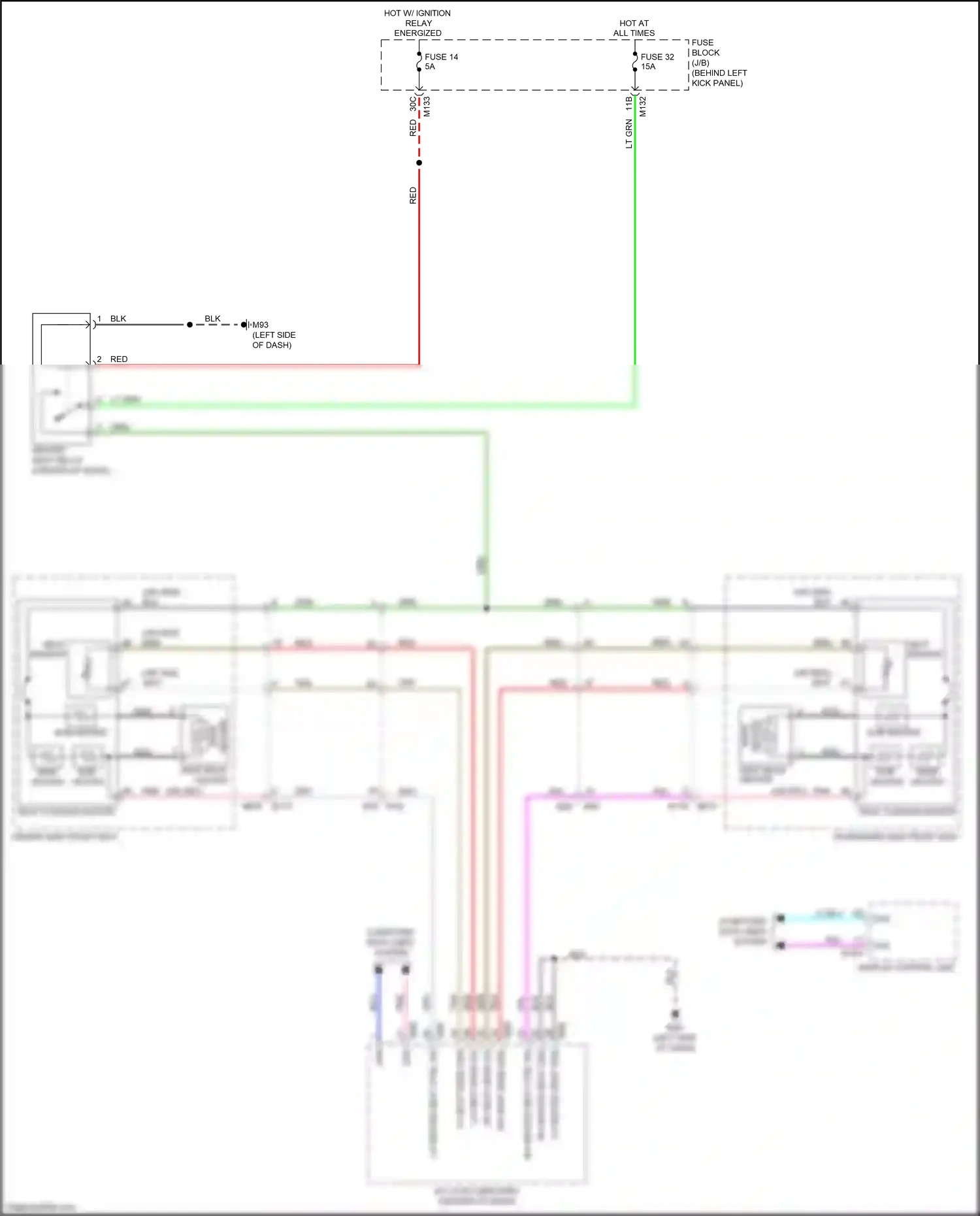 Wiring diagram computer data lines system for Infiniti Q60 II (2016-2024) (24 of 79)