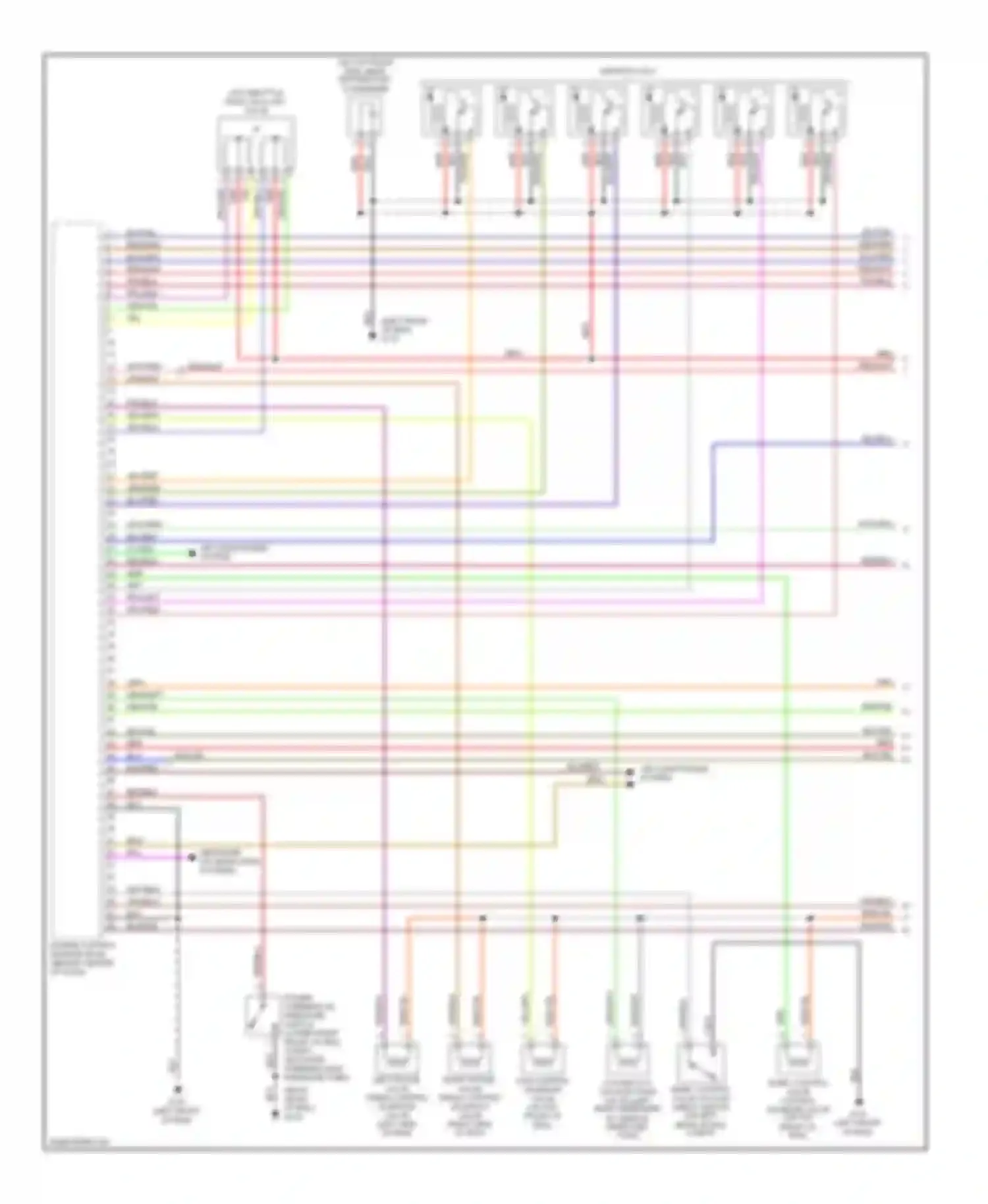 QX4 Infiniti I (1996-2003): Wiring diagram engine performance 3.5ls (1 of 4)