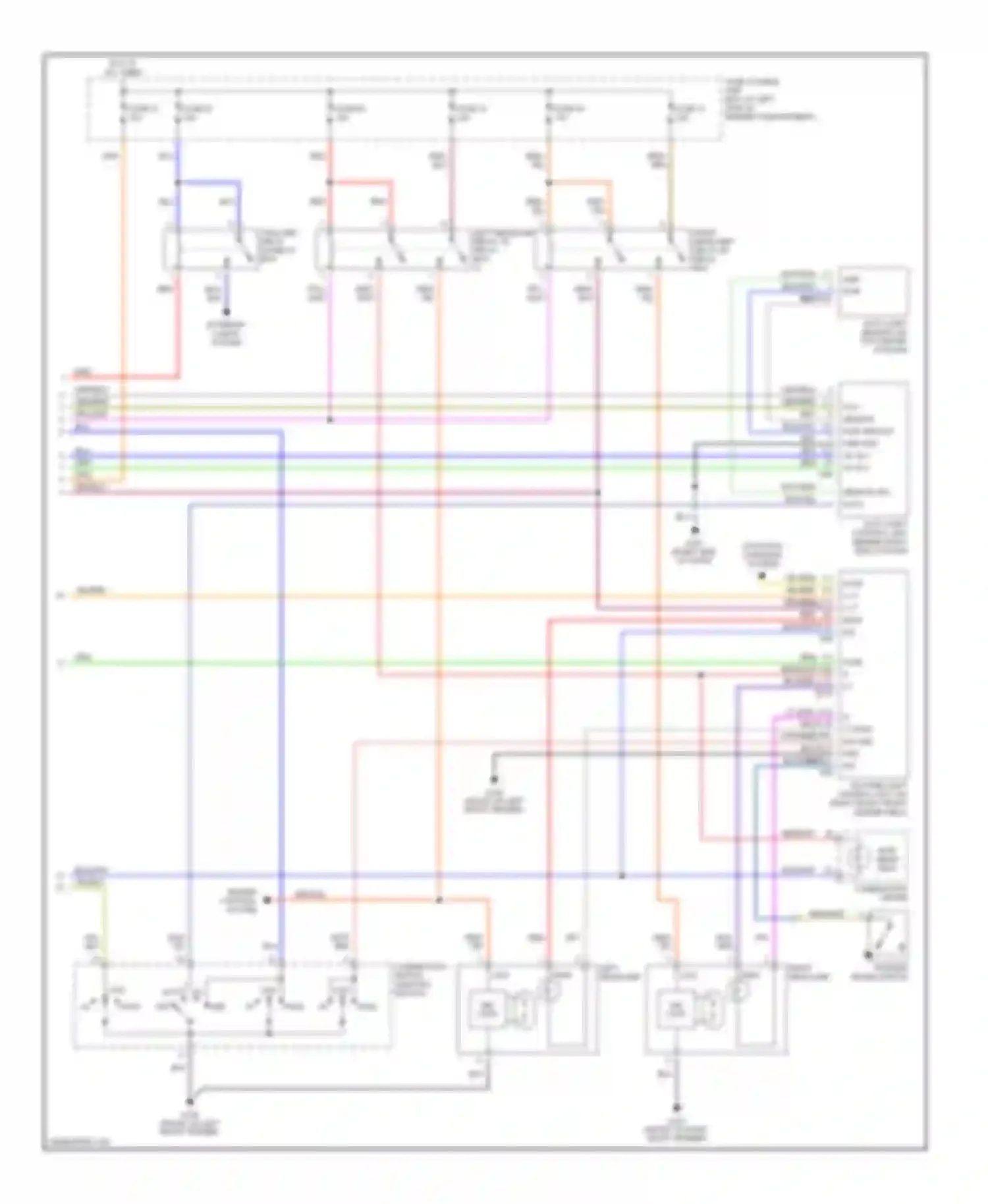 QX4 Infiniti I (1996-2003): Headlight circuit, canada (2 of 2)