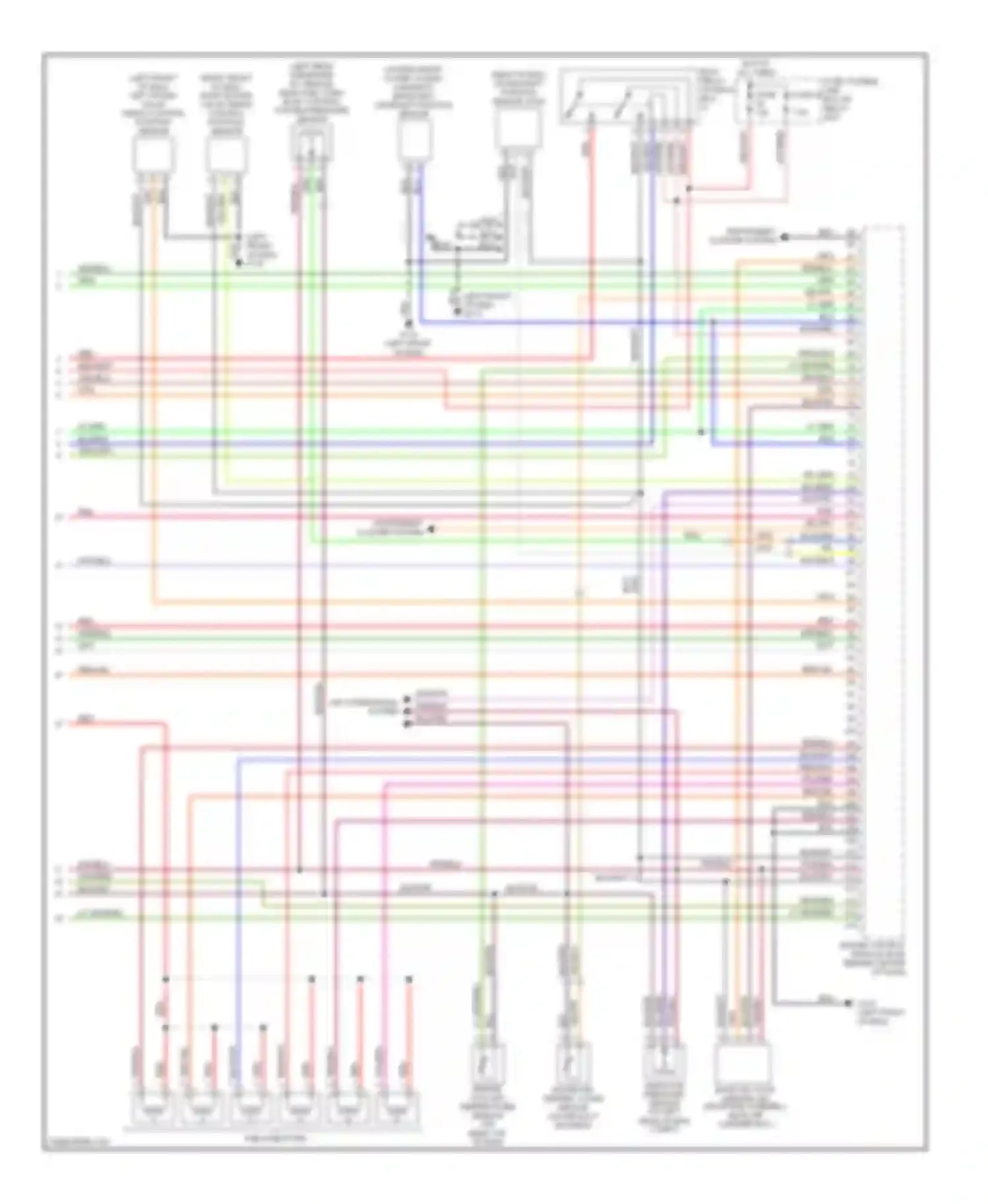 Wiring diagram fuse 63 fuse 62 for Infiniti QX4 I (1996-2003) (2 of 2)