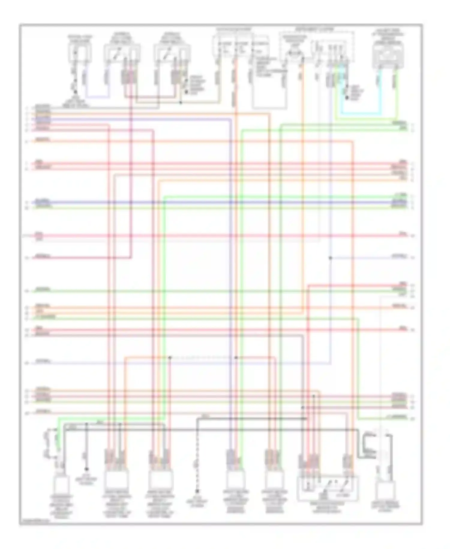 Wiring diagram of eng) for Infiniti QX4 I (1996-2003) (1 of 1)