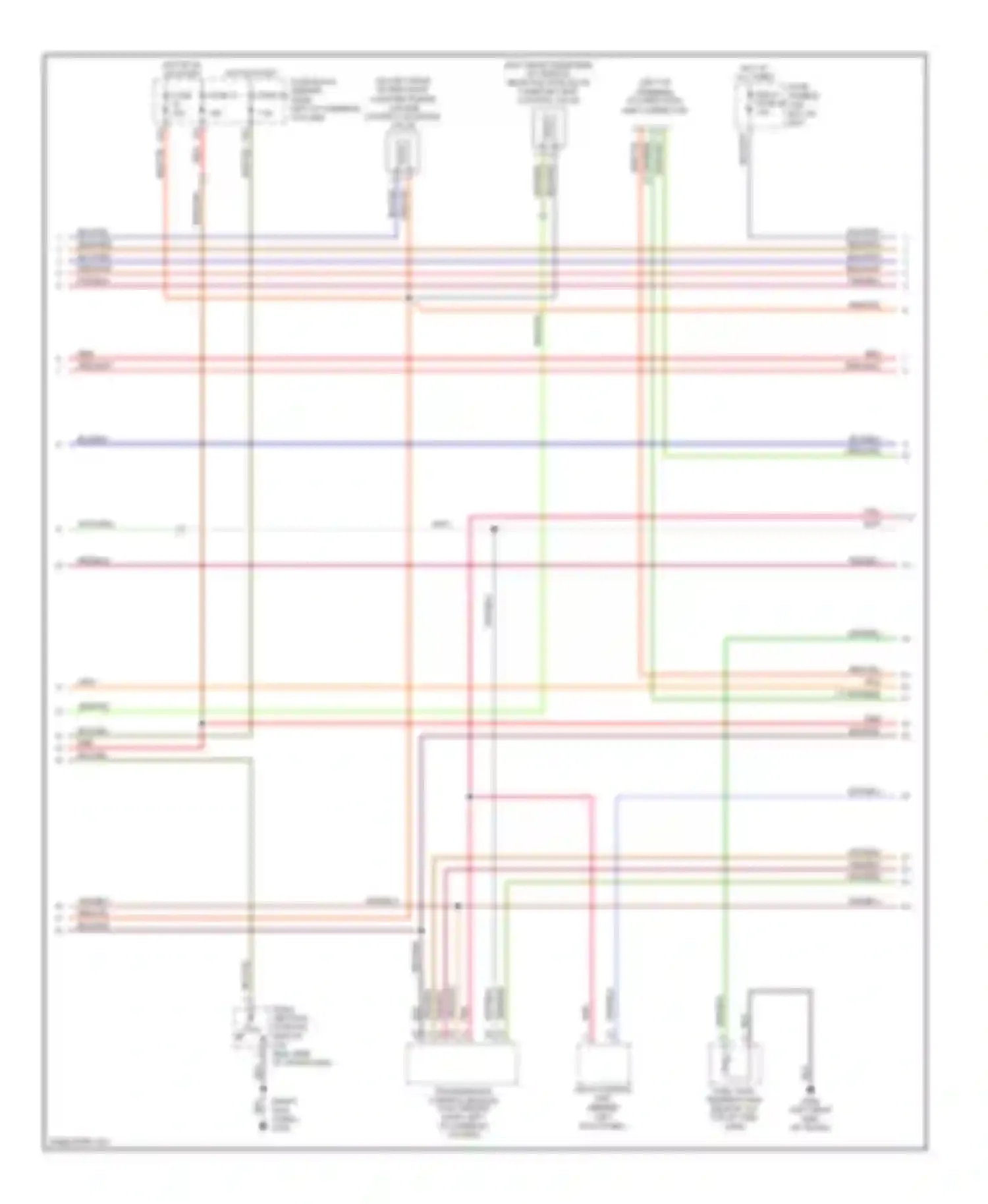 Wiring diagram org/blk for Infiniti QX4 I (1996-2003) (4 of 5)