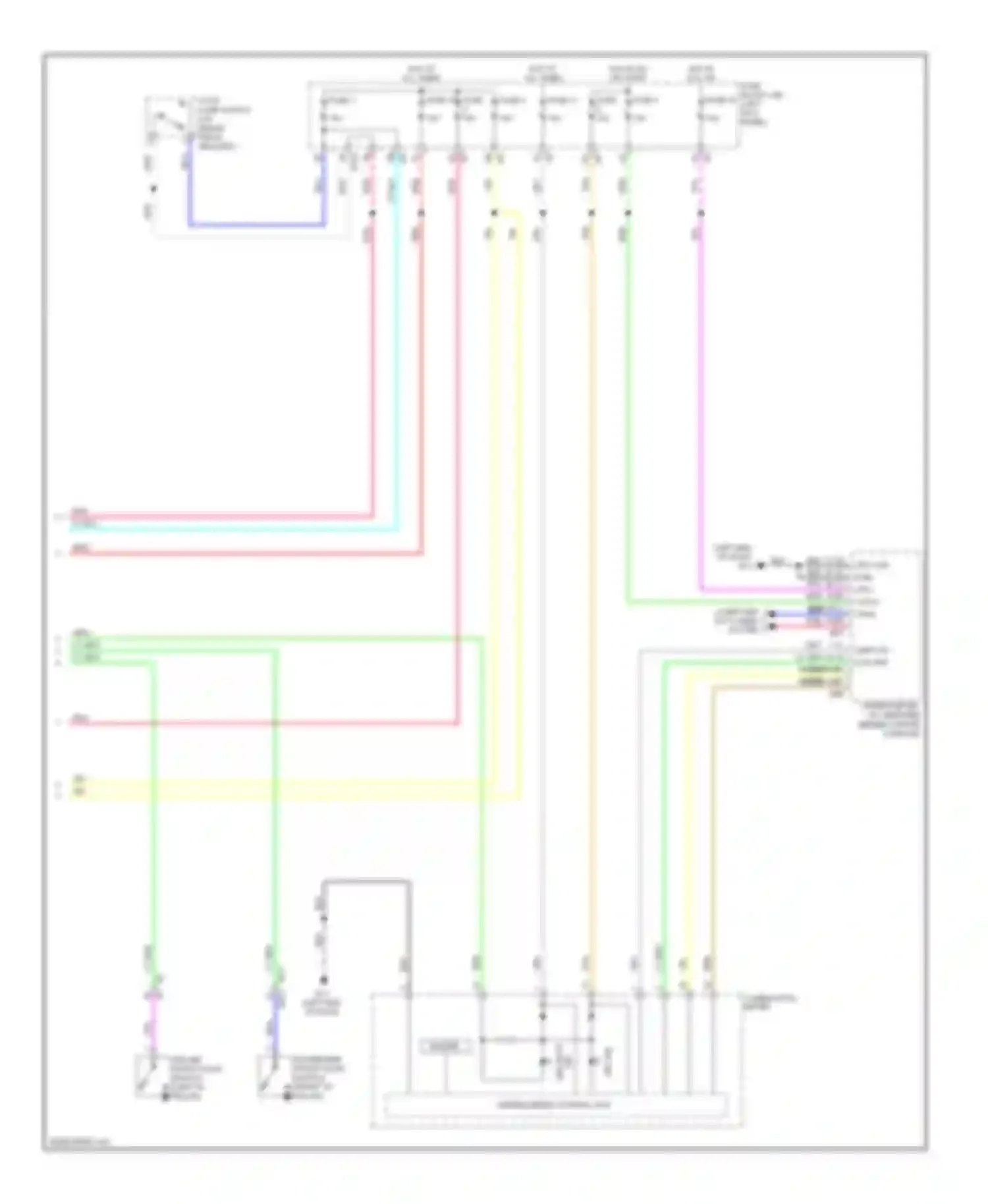 QX50 Infiniti I (2013-2015): Anti-theft circuit (4 of 4)