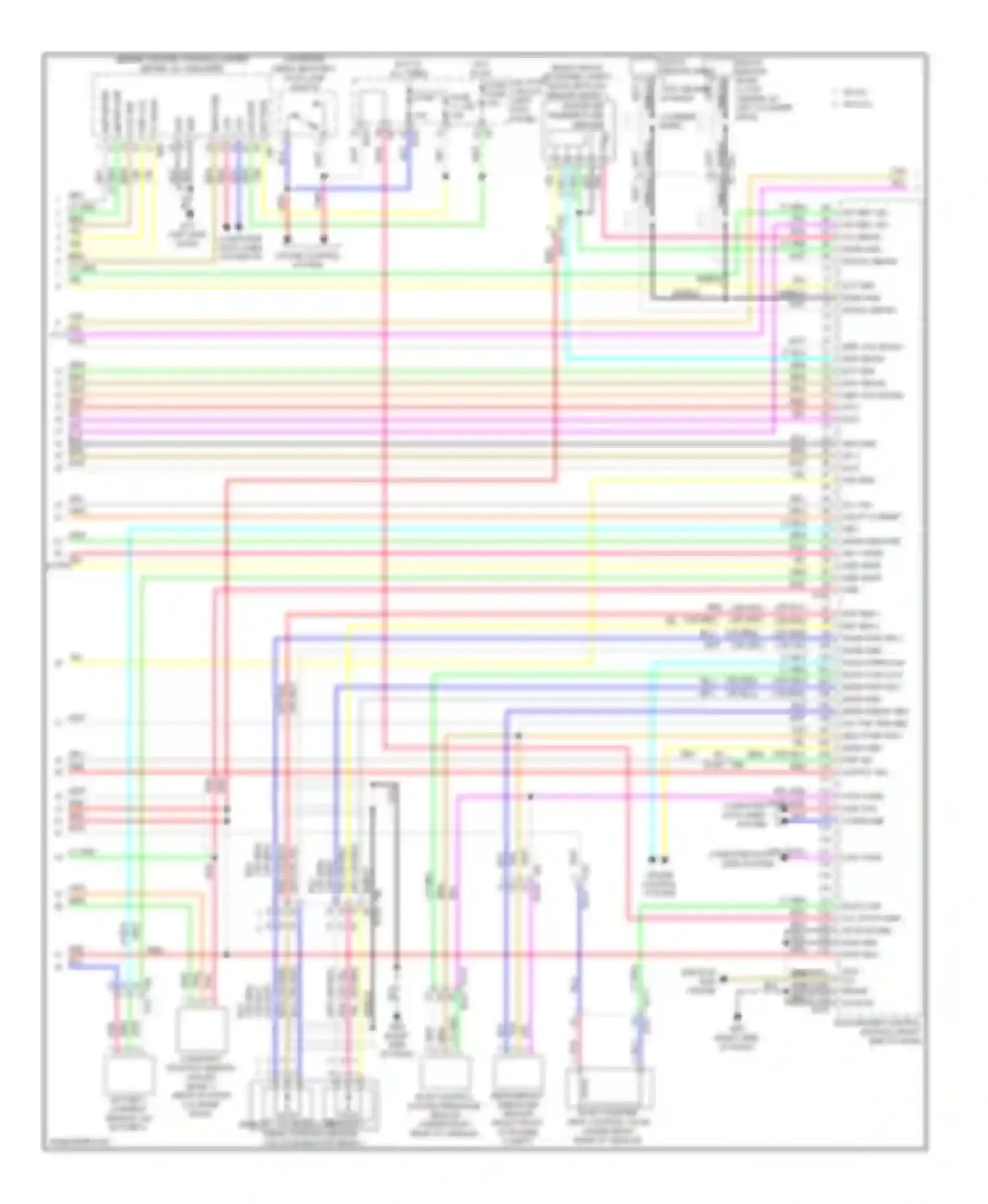 QX50 Infiniti I (2013-2015): Wiring diagram engine performance 3.7l (4 of 5)