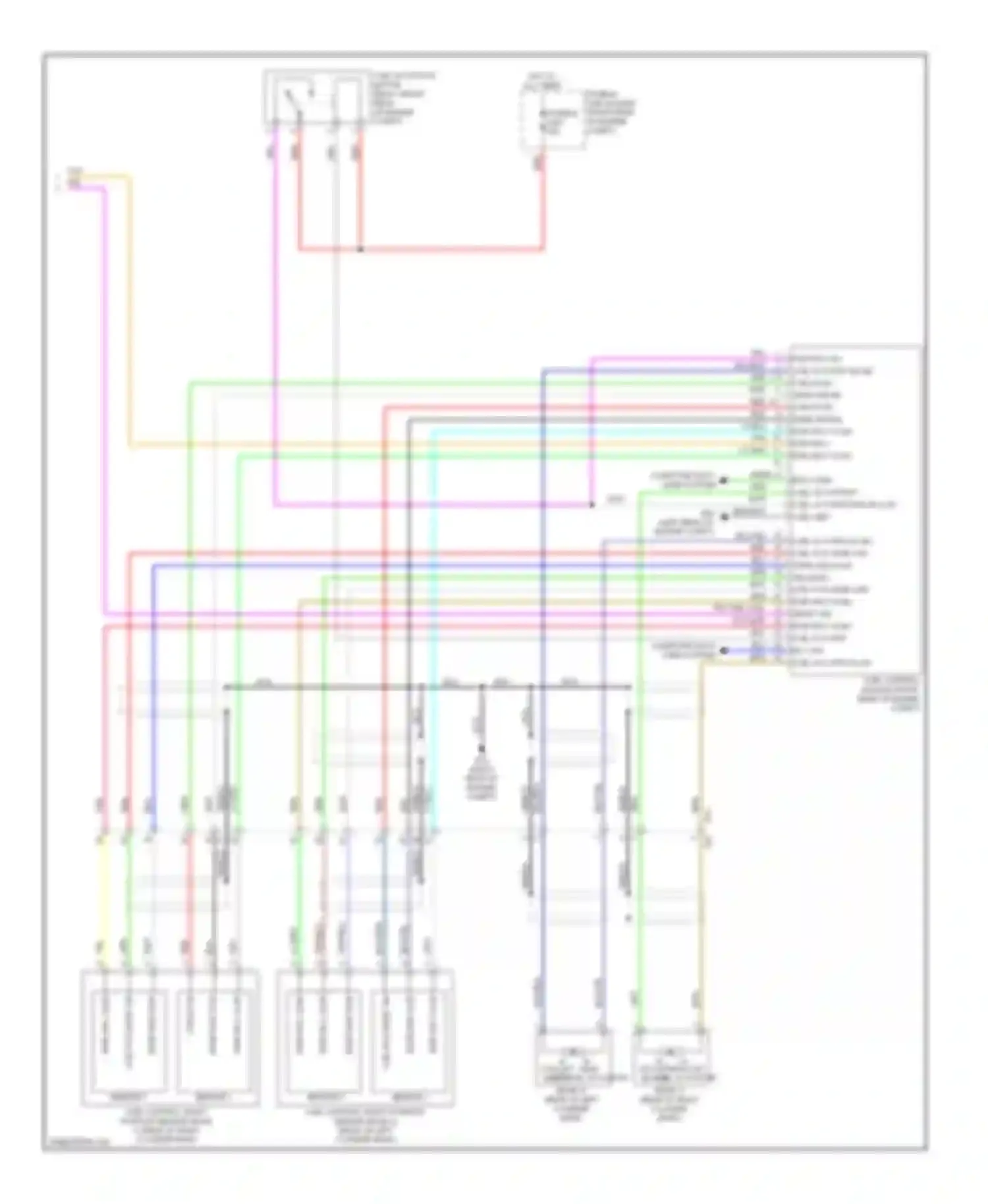 QX50 Infiniti I (2013-2015): Wiring diagram engine performance 3.7l (5 of 5)