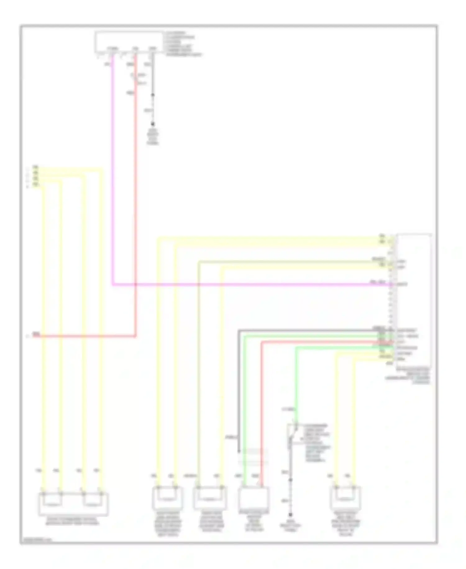 QX50 Infiniti I (2013-2015): Supplemental restraints circuit (2 of 2)