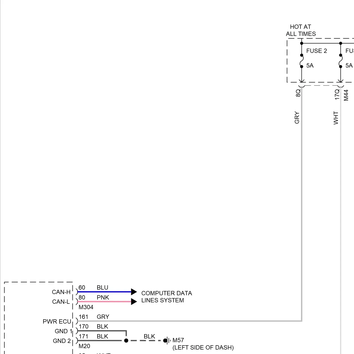 demo - Instrument illumination circuit (1 of 2) Instrument illumination circuit (1 of 2)