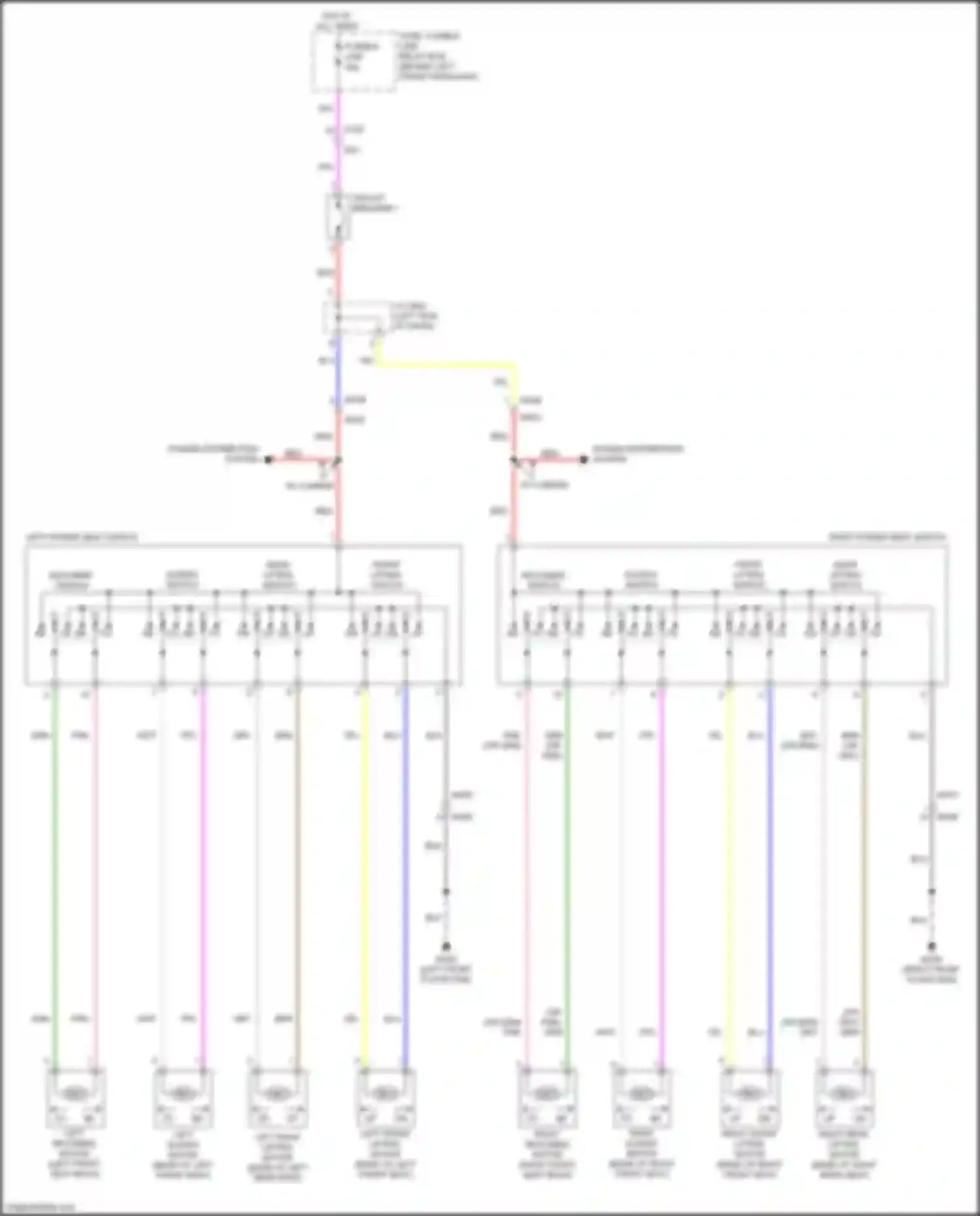 Wiring diagram brn for Infiniti QX50 II (2017-2024) (9 of 114)
