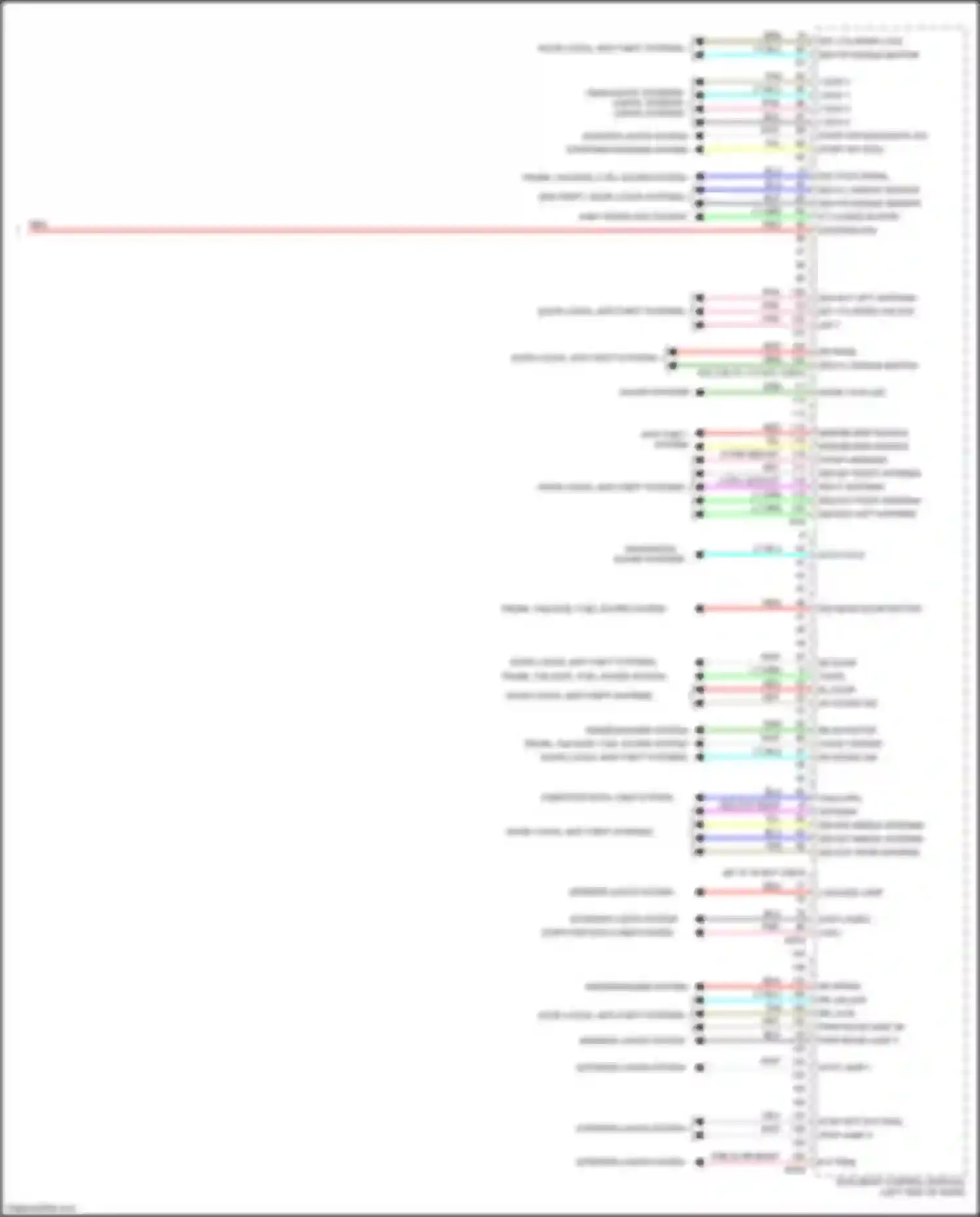 Wiring diagram computer data lines system for Infiniti QX50 II (2017-2024) (22 of 76)