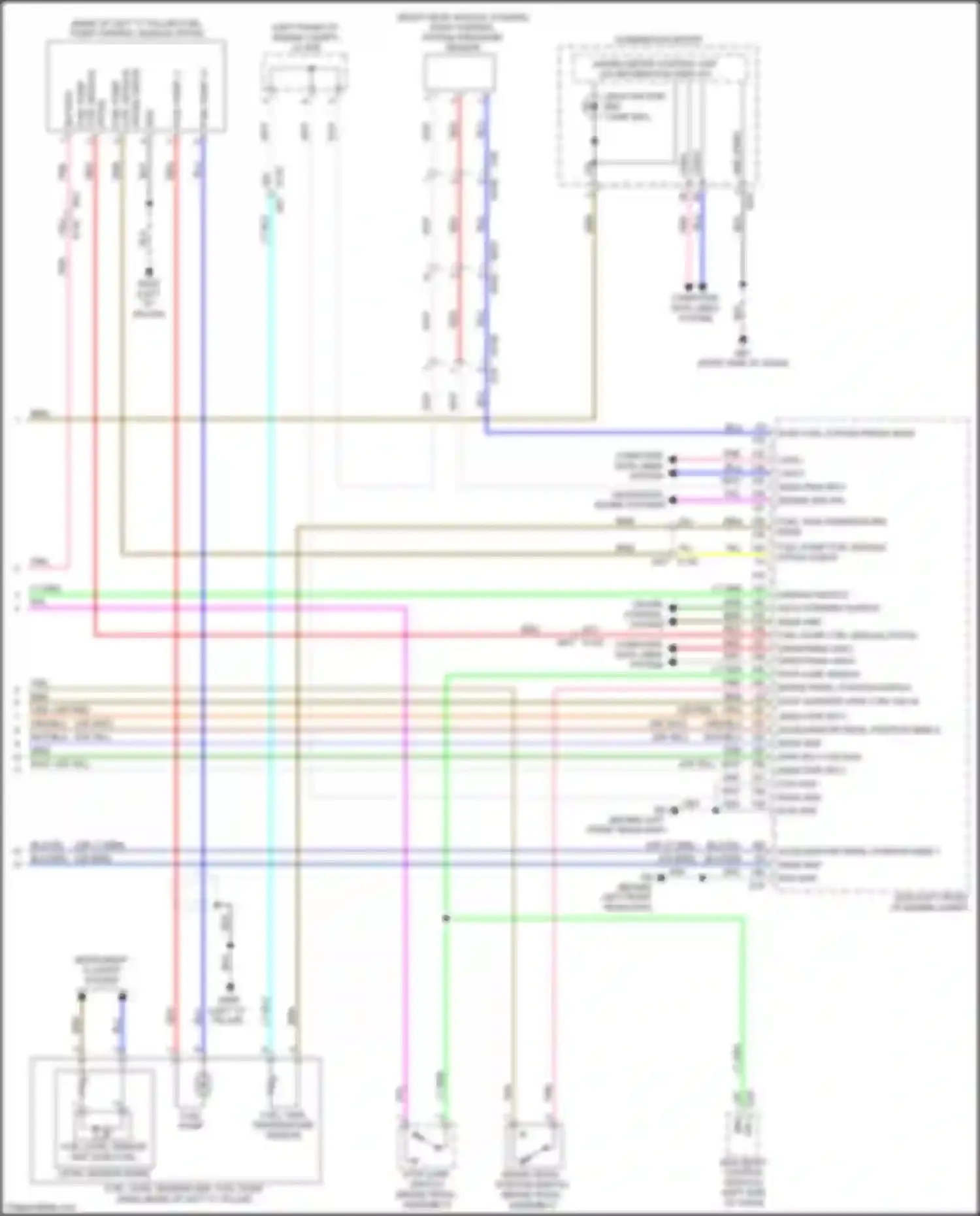Wiring diagram ctrl module for Infiniti QX50 II (2017-2024) (1 of 1)