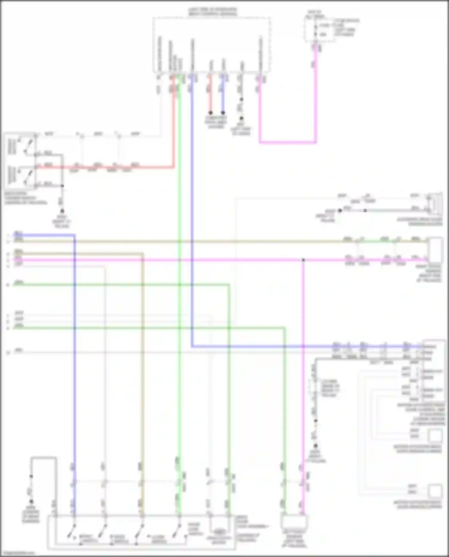 Wiring diagram gry for Infiniti QX50 II (2017-2024) (13 of 116)
