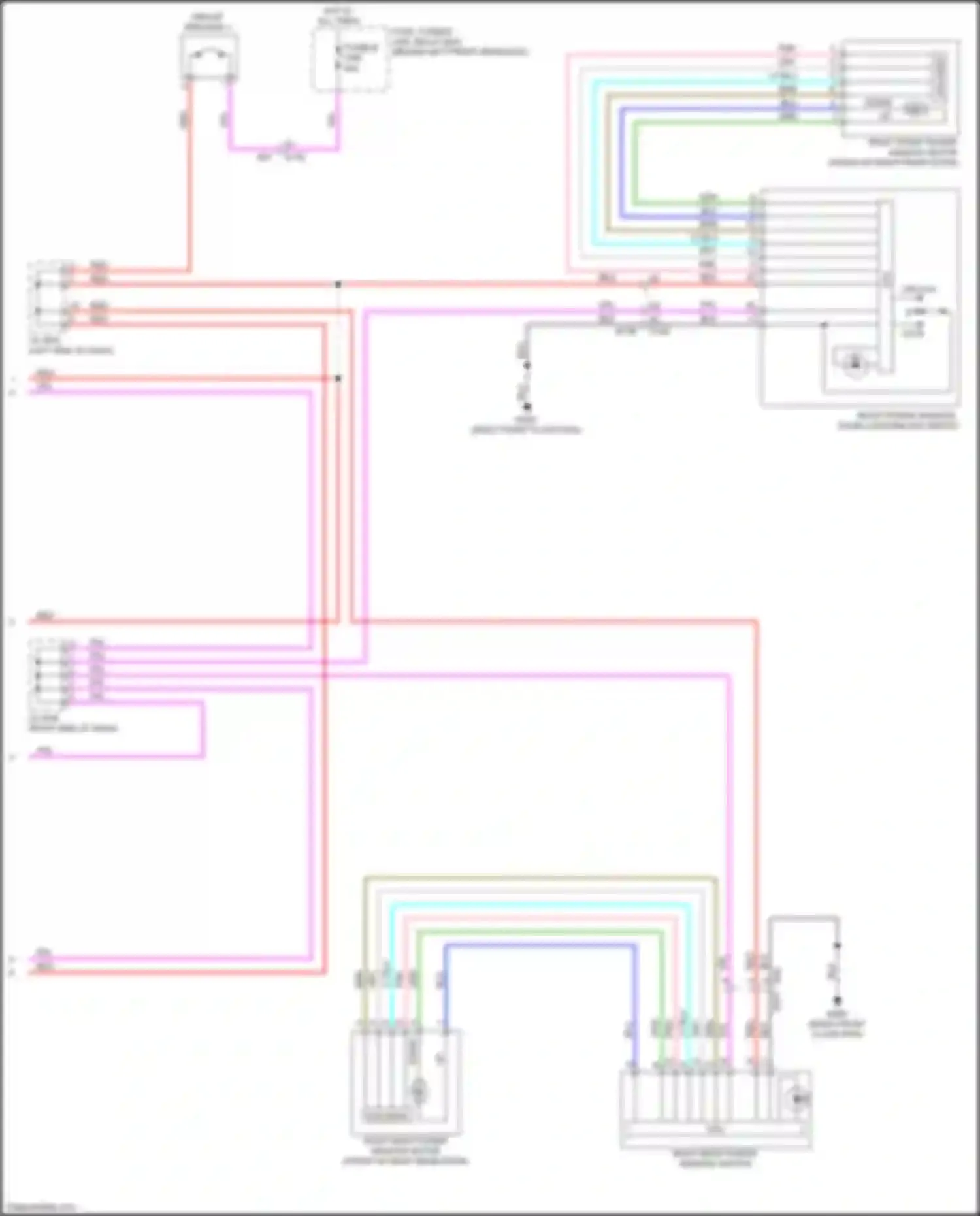 Wiring diagram gry for Infiniti QX50 II (2017-2024) (49 of 116)