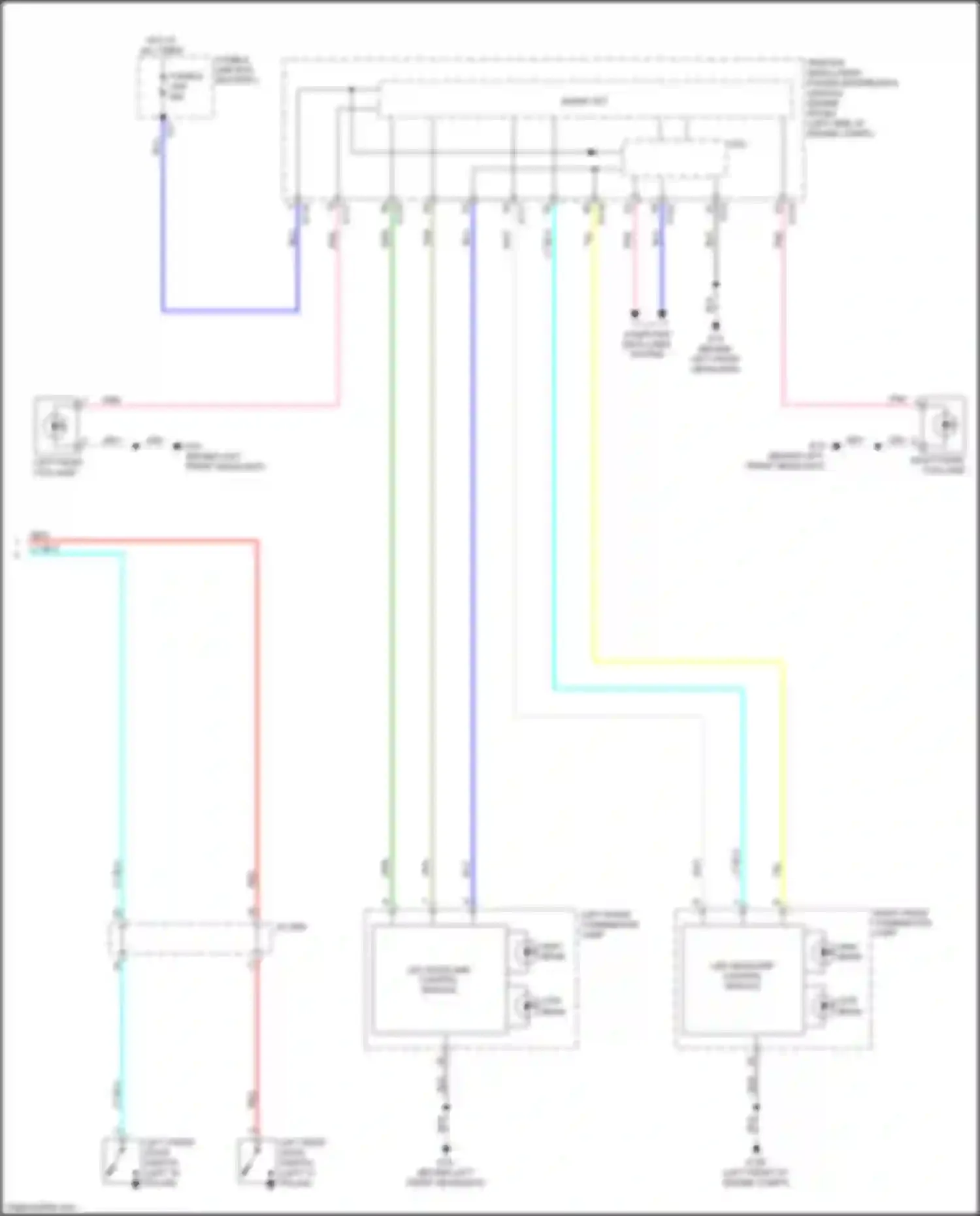 Wiring diagram gry for Infiniti QX50 II (2017-2024) (66 of 116)
