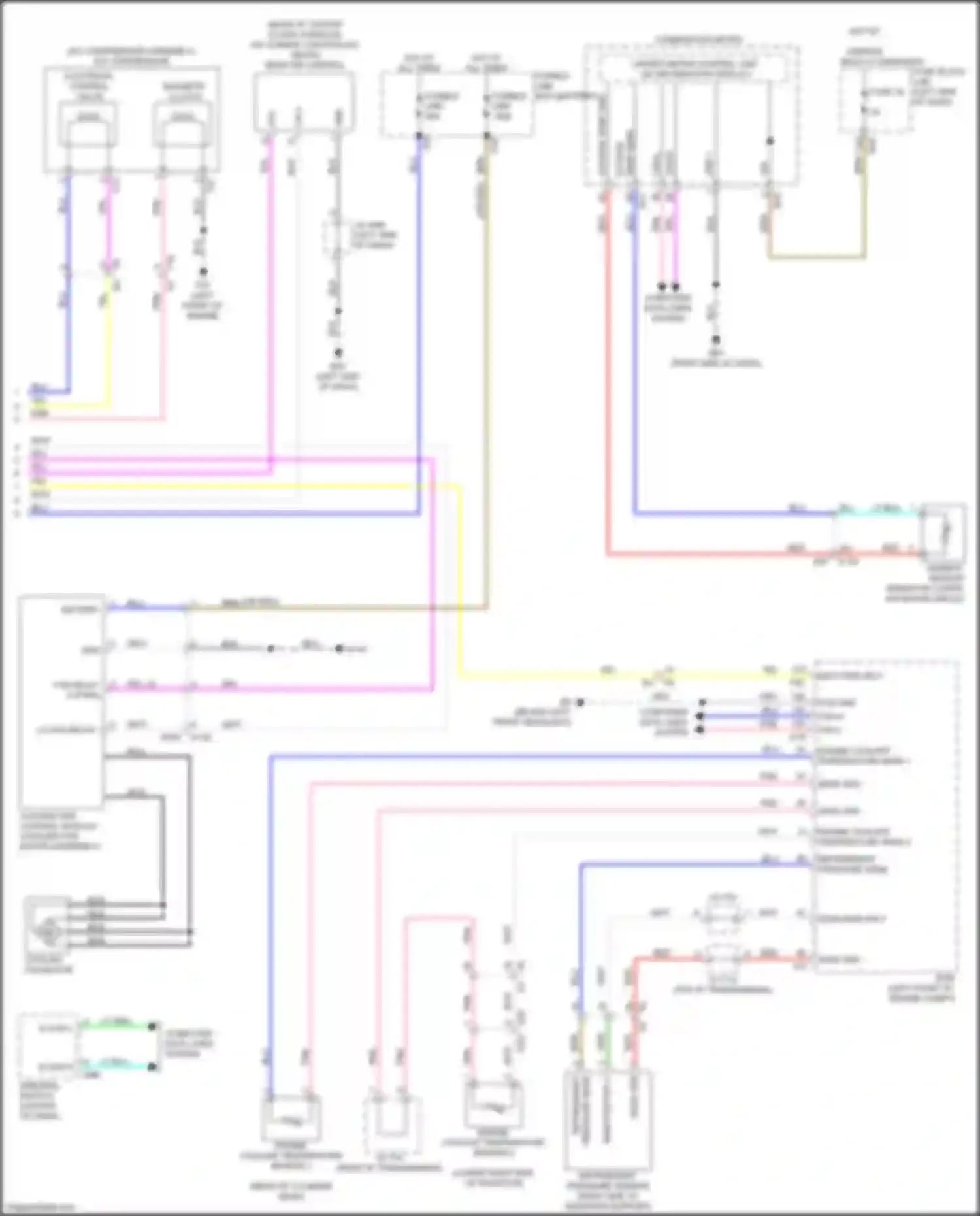 Wiring diagram hot w/ ignition relay-2 energized for Infiniti QX50 II (2017-2024) (32 of 37)