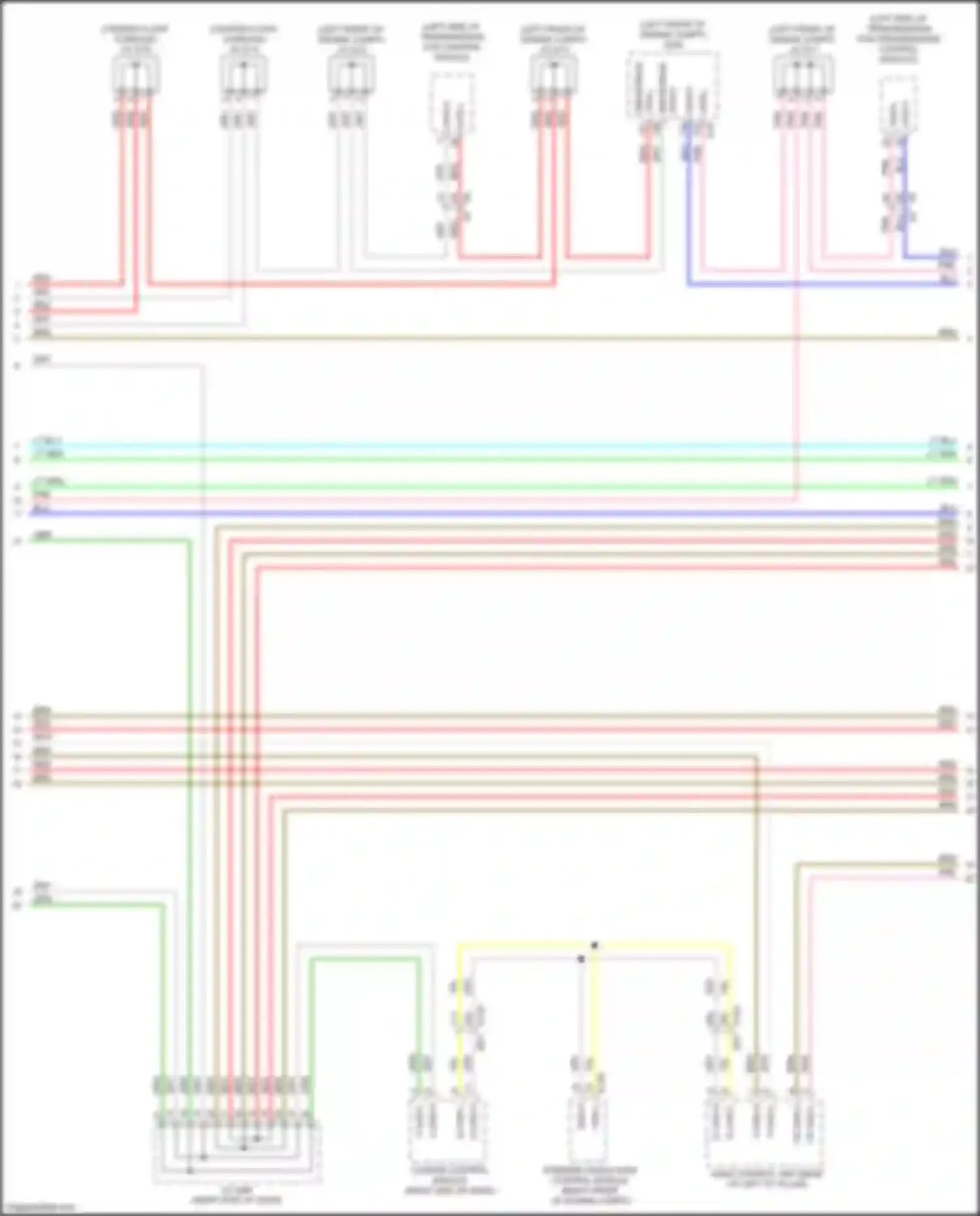 Wiring diagram ic can h for Infiniti QX50 II (2017-2024) (3 of 6)