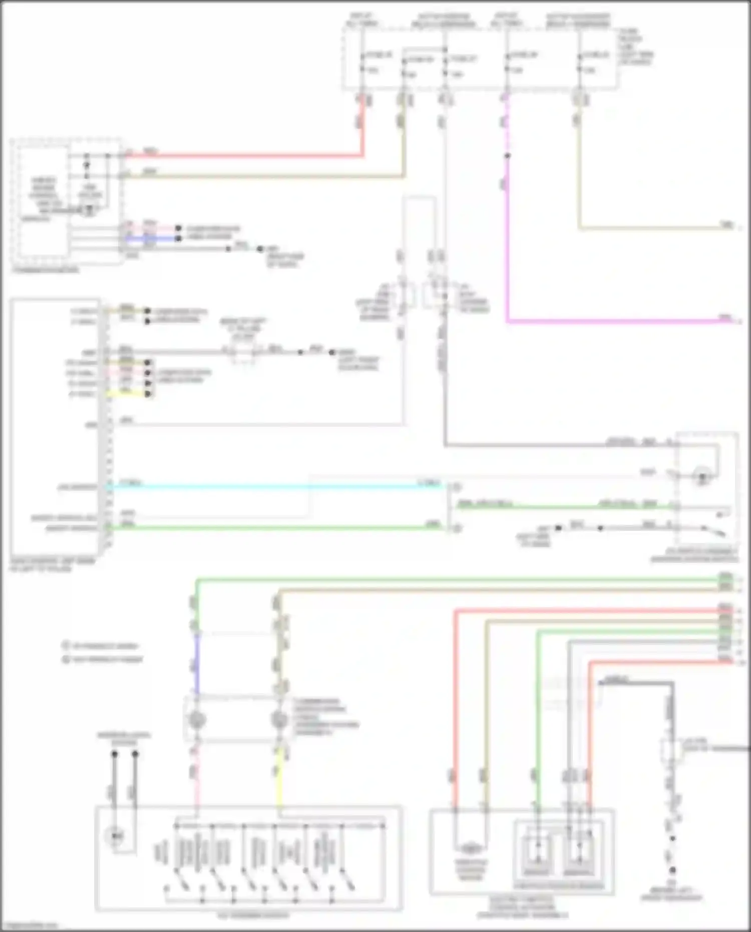 Wiring diagram its can-l for Infiniti QX50 II (2017-2024) (8 of 8)