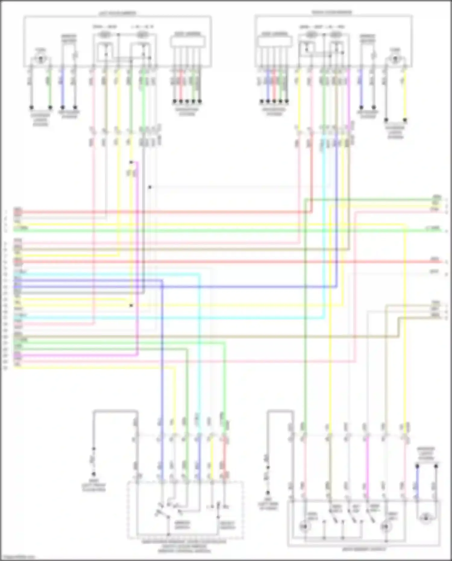 Wiring diagram wht for Infiniti QX50 II (2017-2024) (121 of 122)