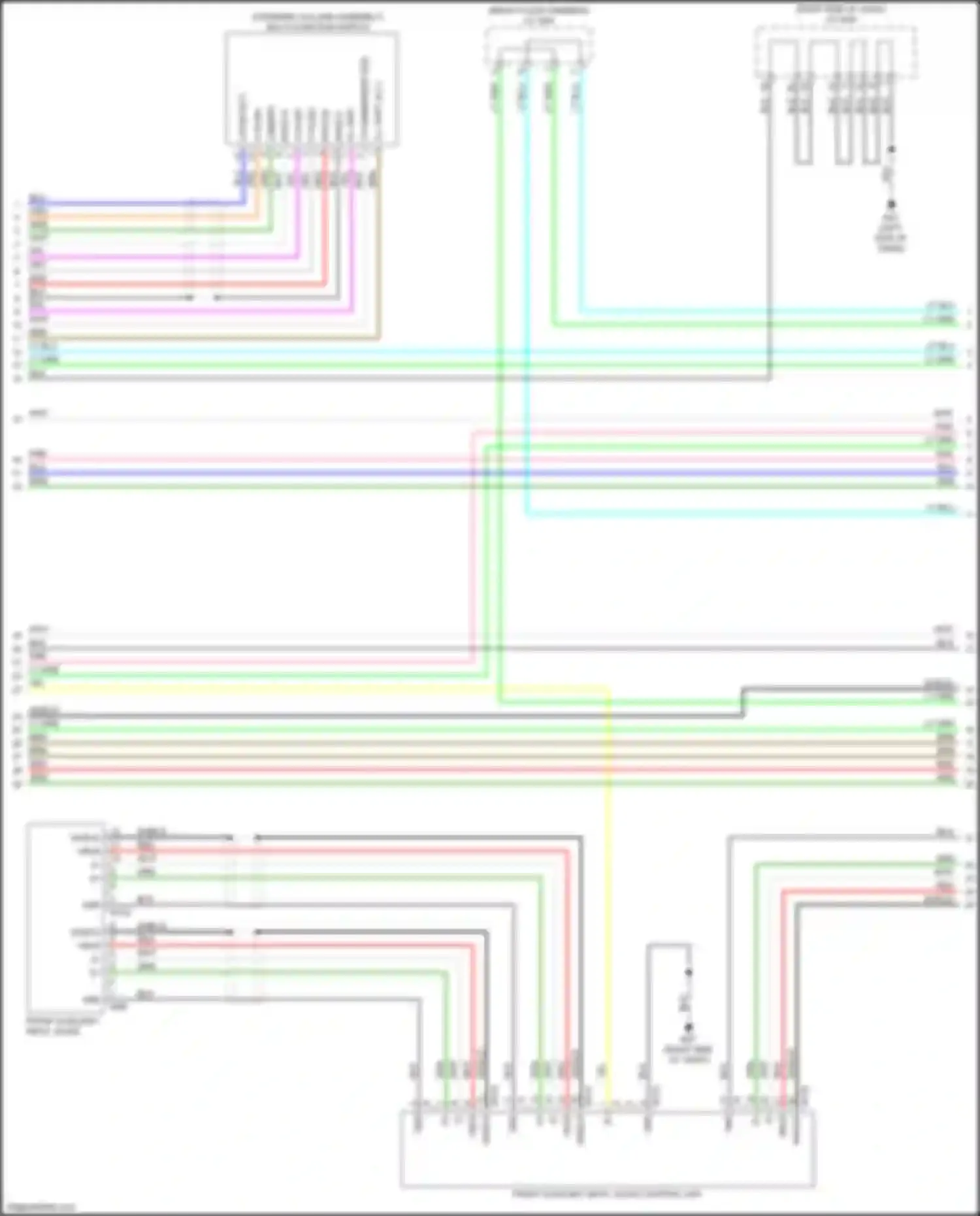 Wiring diagram yel for Infiniti QX50 II (2017-2024) (89 of 119)
