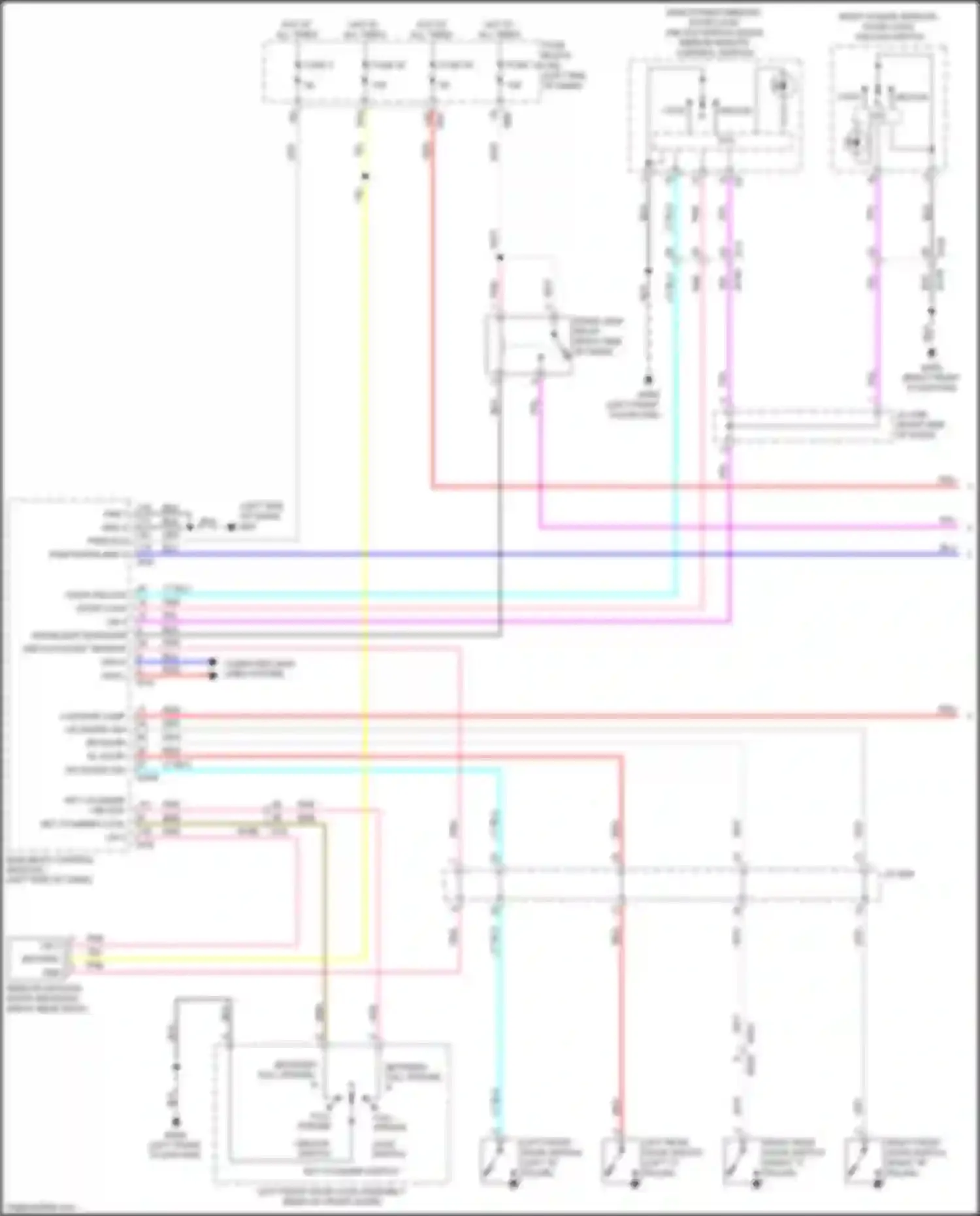 Wiring diagram yel for Infiniti QX50 II (2017-2024) (32 of 119)