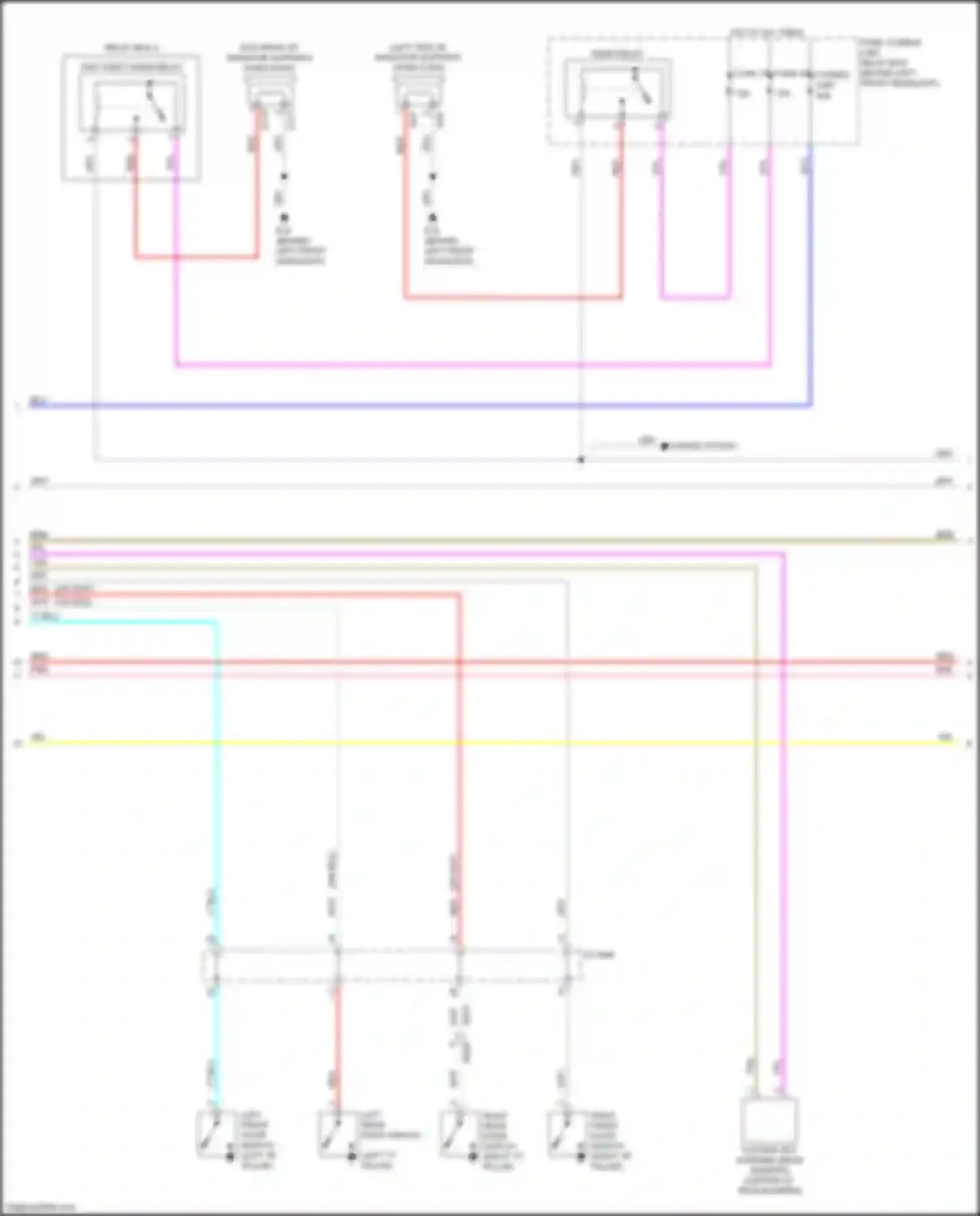Wiring diagram yel for Infiniti QX50 II (2017-2024) (6 of 119)