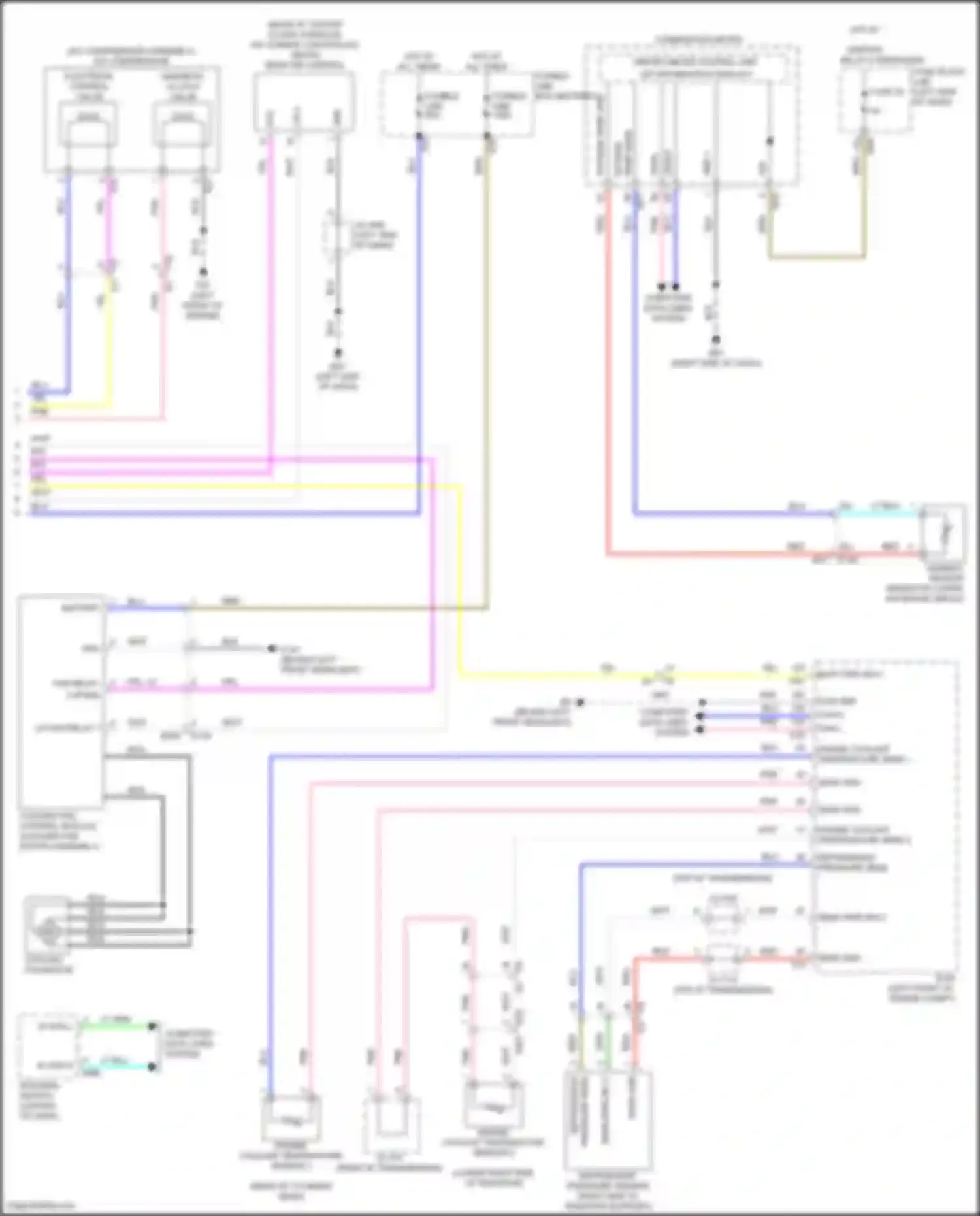 QX55 Infiniti I (2020-2024): Automatic a/c circuit (3 of 3)