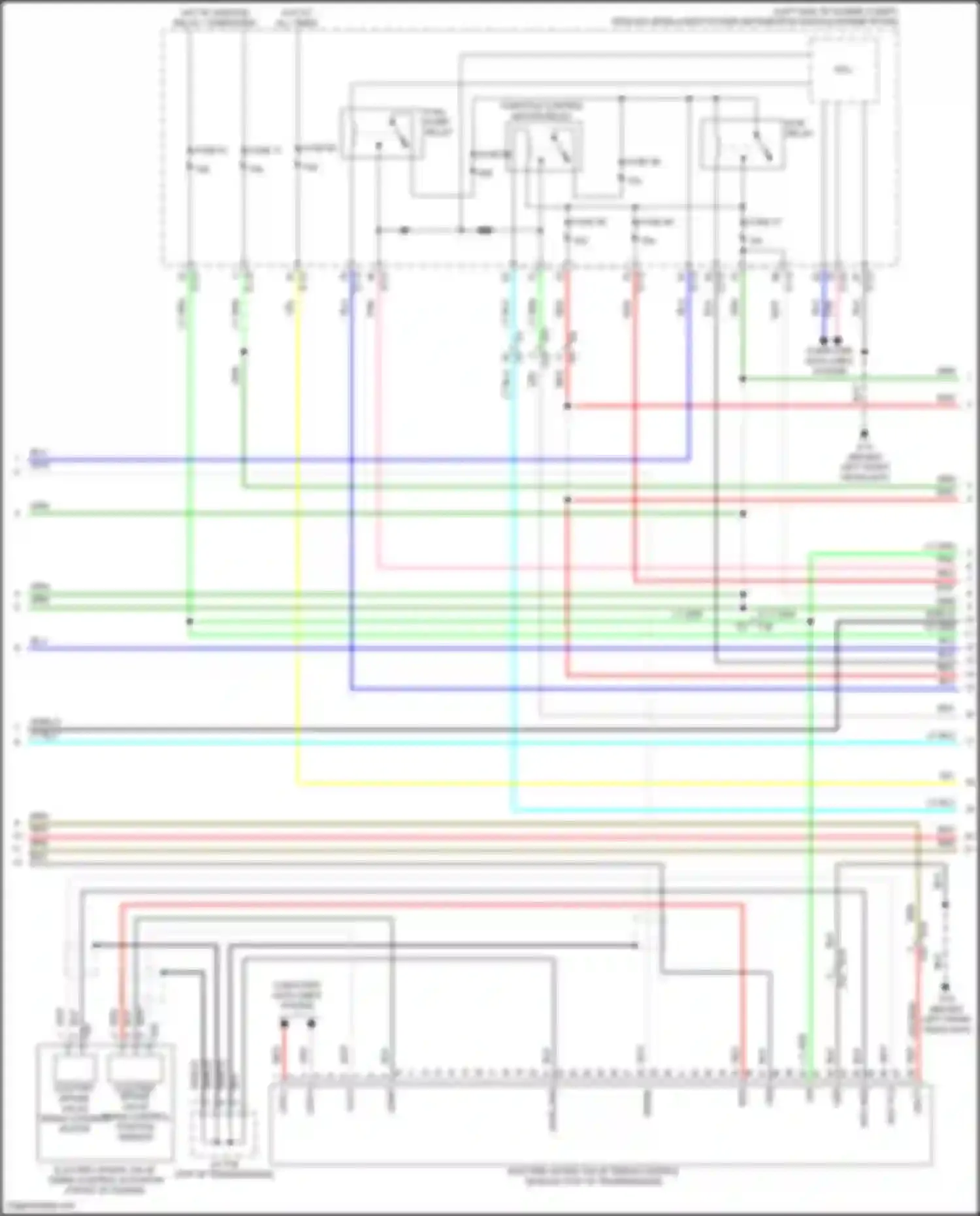 QX55 Infiniti I (2020-2024): Wiring diagram engine performance 2.0l turbo (4 of 9)