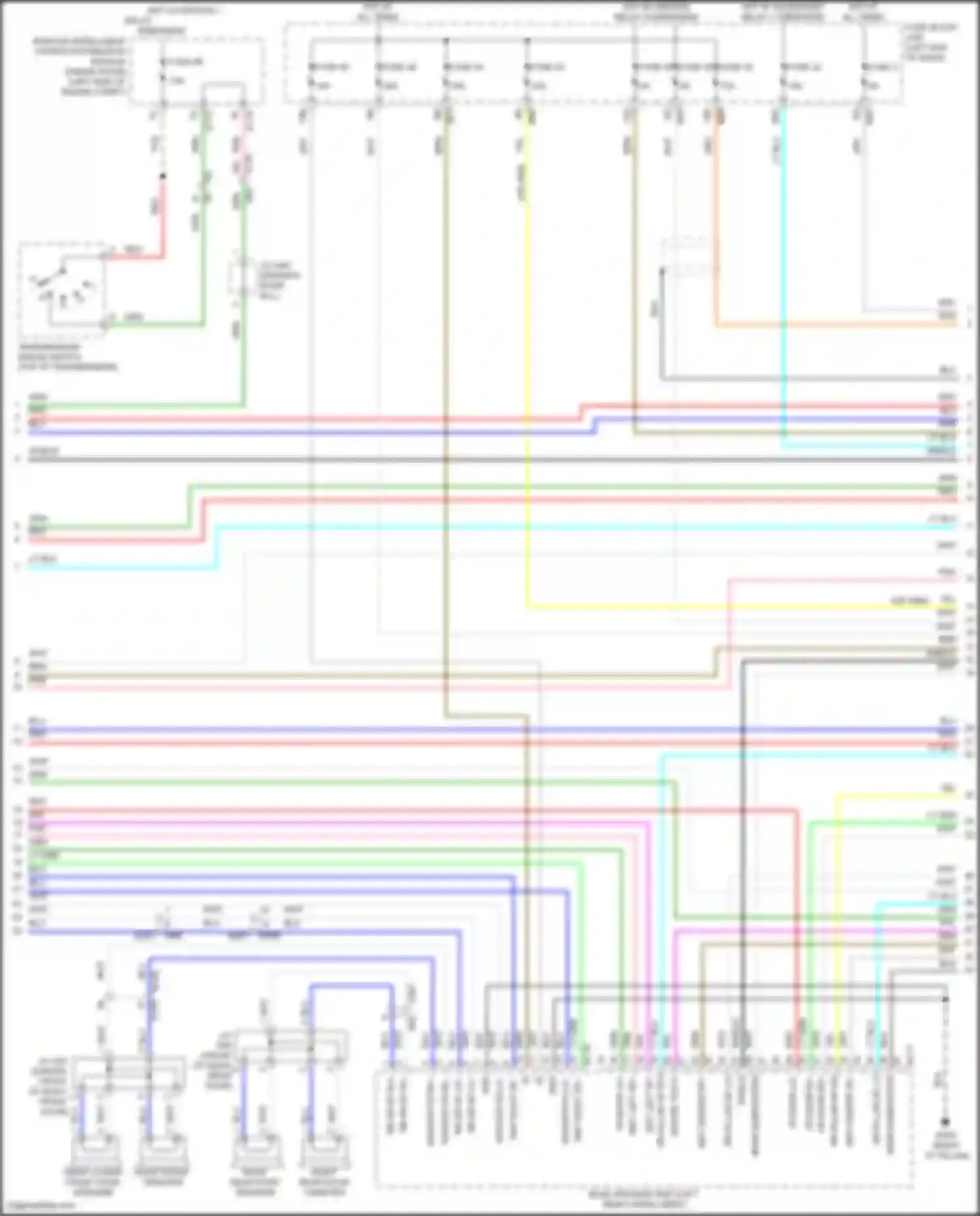 QX55 Infiniti I (2020-2024): Navigation circuit, w/ bose (2 of 6)