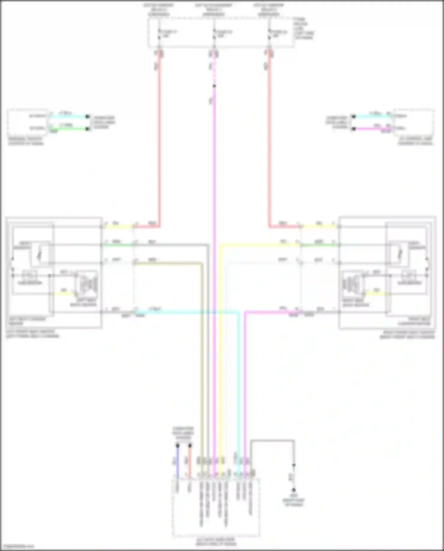 QX55 Infiniti I (2020-2024): Heated seats circuit