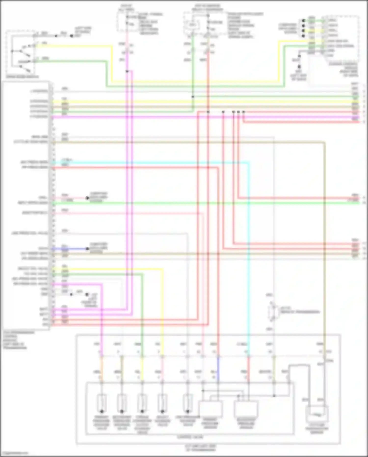 QX55 Infiniti I (2020-2024): A/t circuit (1 of 2)