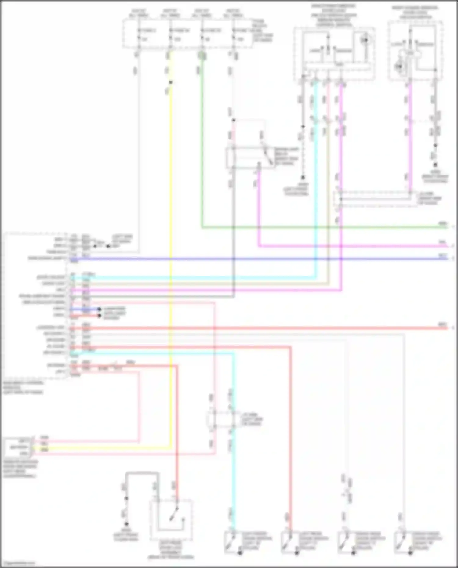 Wiring diagram can-h for Infiniti QX55 I (2020-2024) (25 of 78)