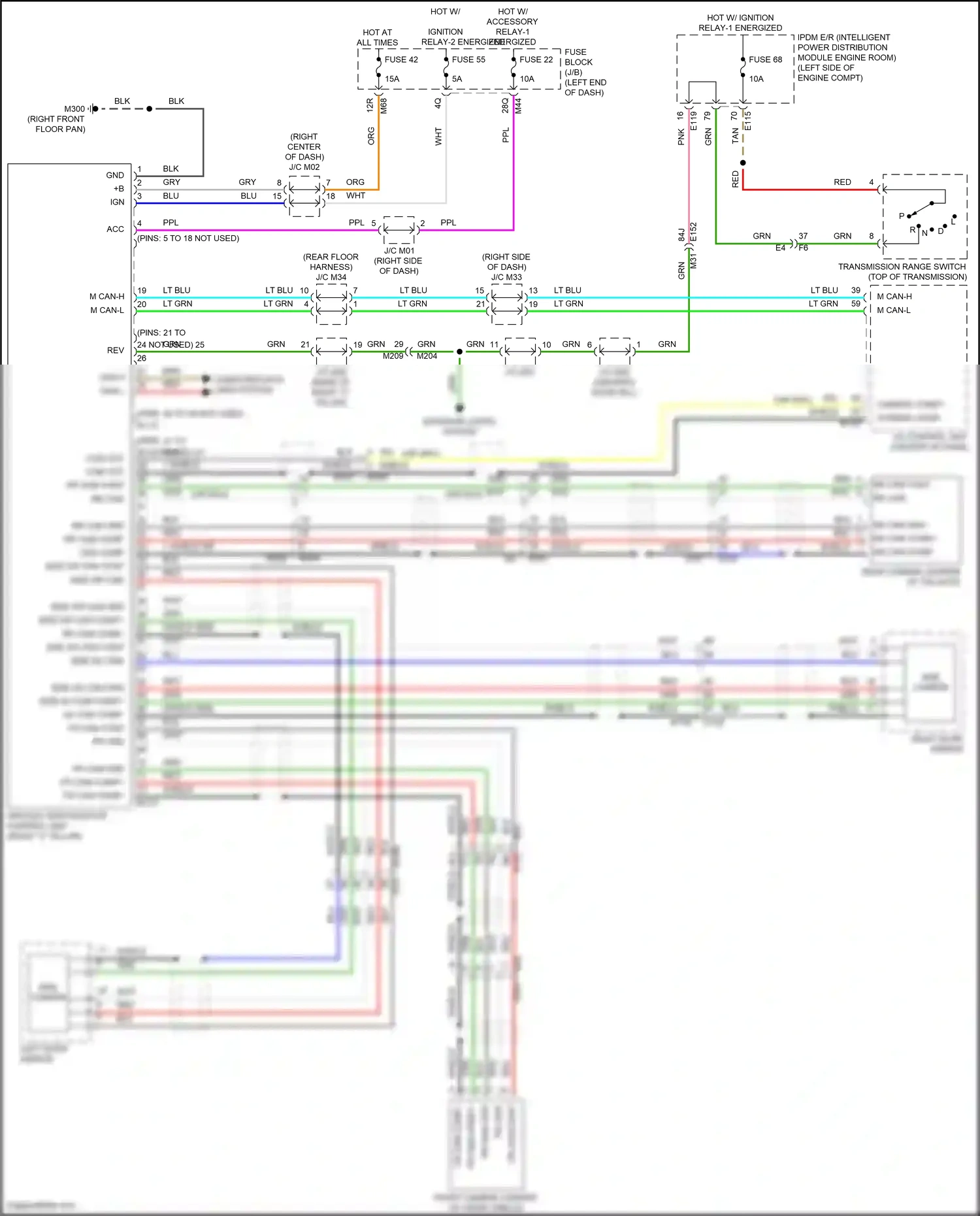Wiring diagram computer data lines system for Infiniti QX55 I (2020-2024) (21 of 81)