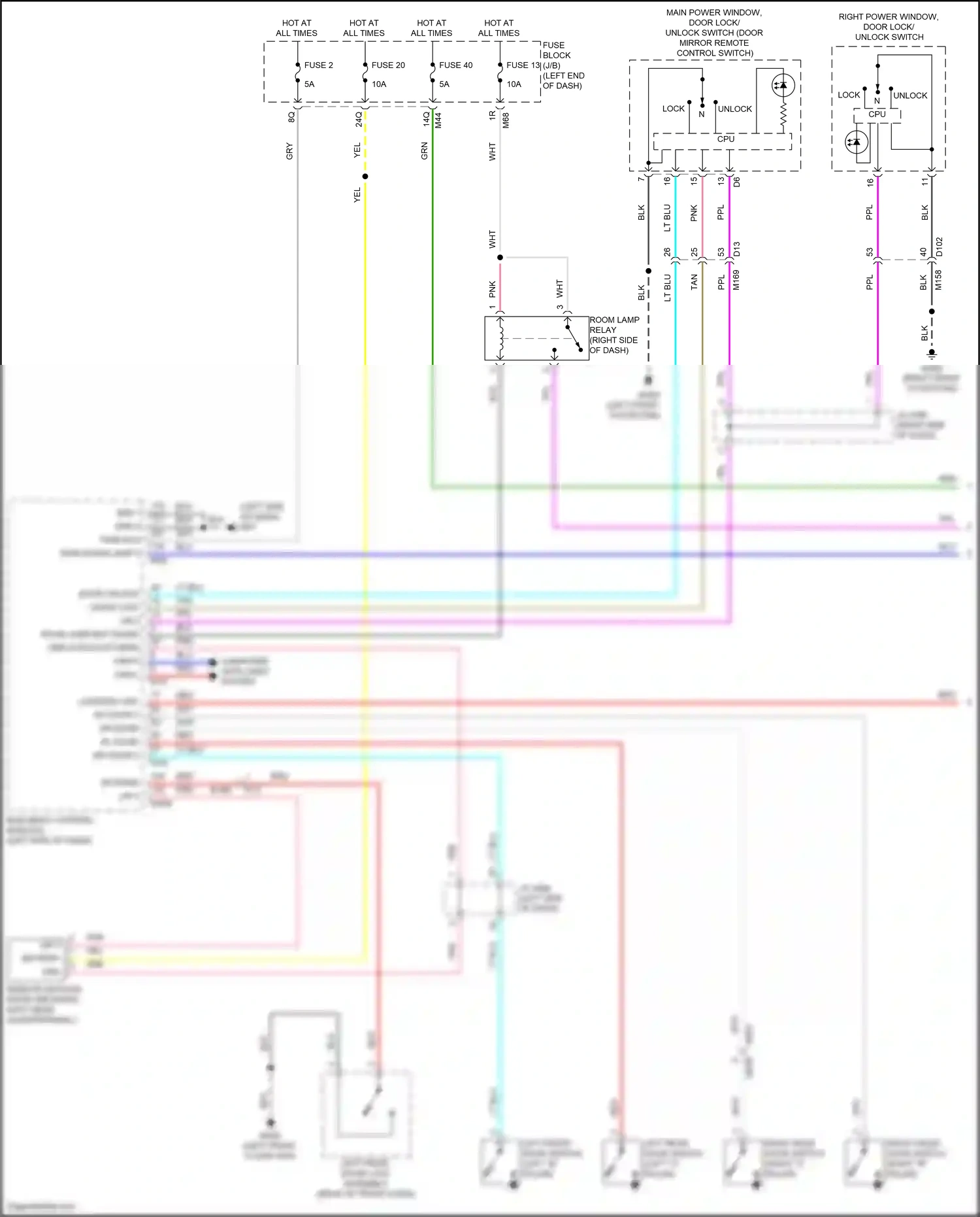 Wiring diagram computer data lines system for Infiniti QX55 I (2020-2024) (32 of 81)