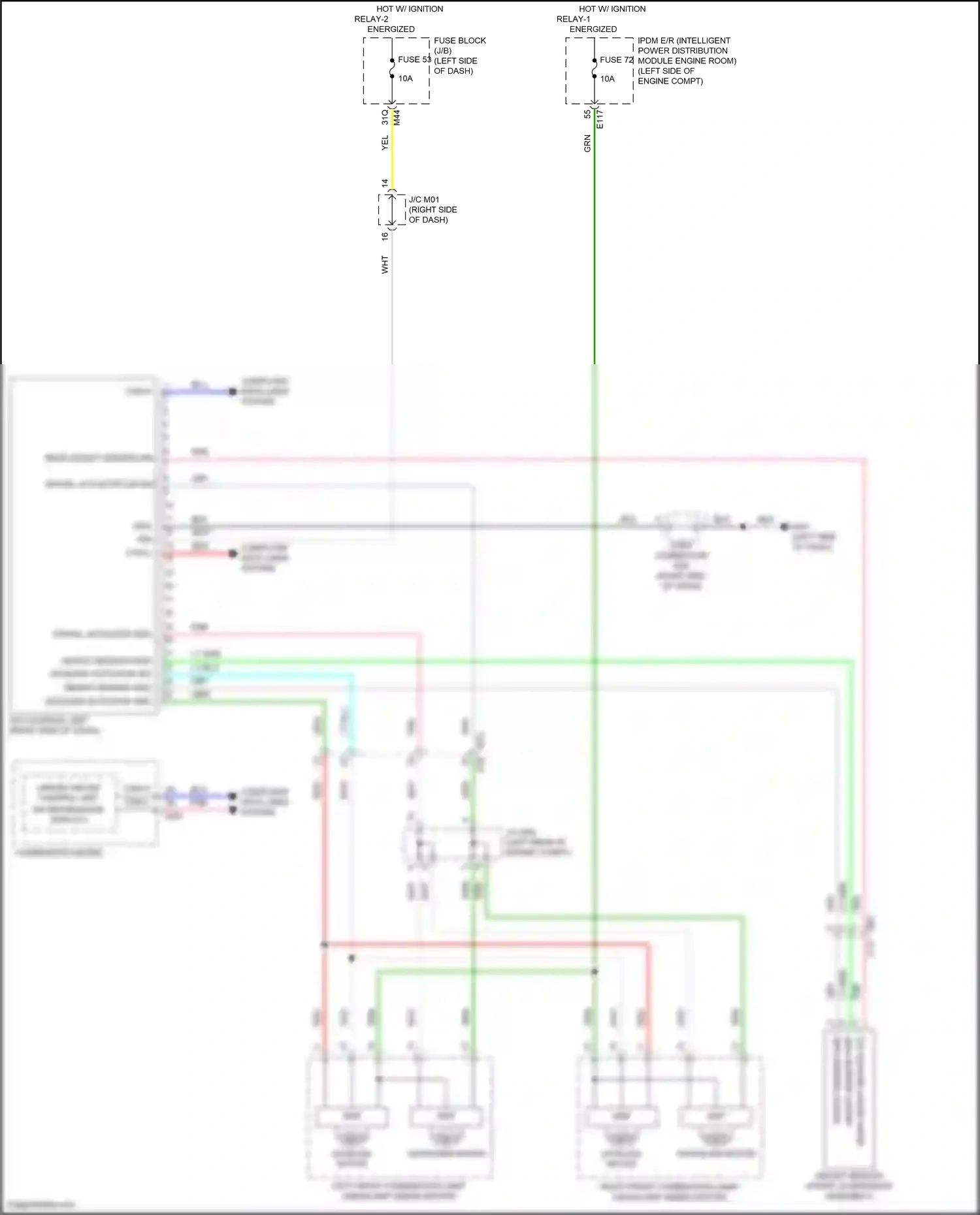 Wiring diagram computer data lines system for Infiniti QX55 I (2020-2024) (61 of 81)