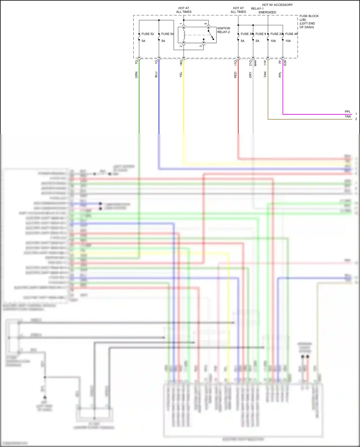 Wiring diagram computer data lines system for Infiniti QX55 I (2020-2024) (37 of 81)