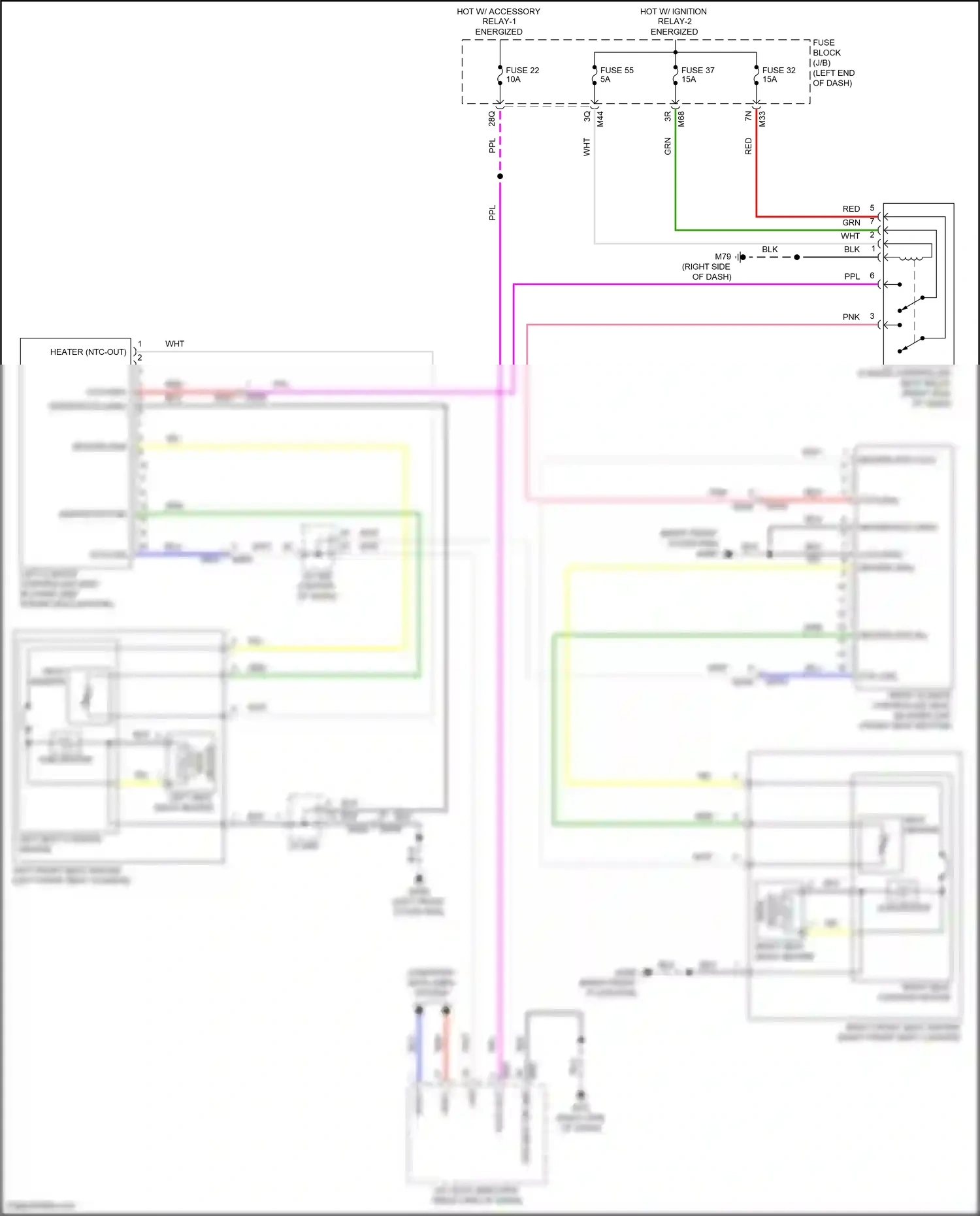 Wiring diagram computer data lines system for Infiniti QX55 I (2020-2024) (62 of 81)