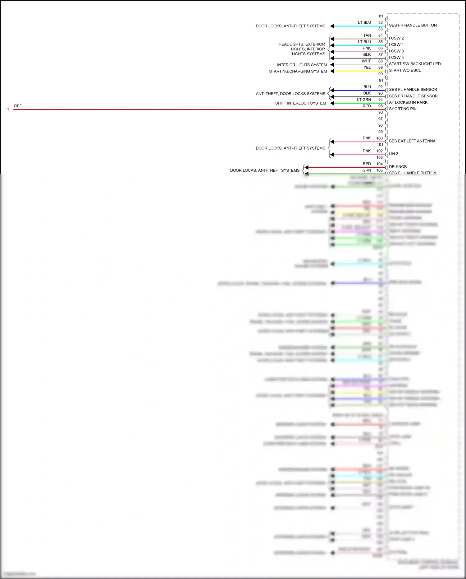 Wiring diagram computer data lines system for Infiniti QX55 I (2020-2024) (72 of 81)