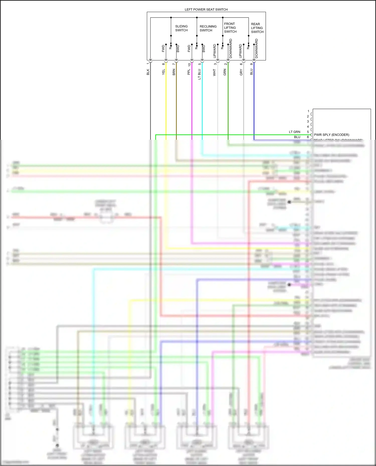 Wiring diagram computer data lines system for Infiniti QX55 I (2020-2024) (68 of 81)