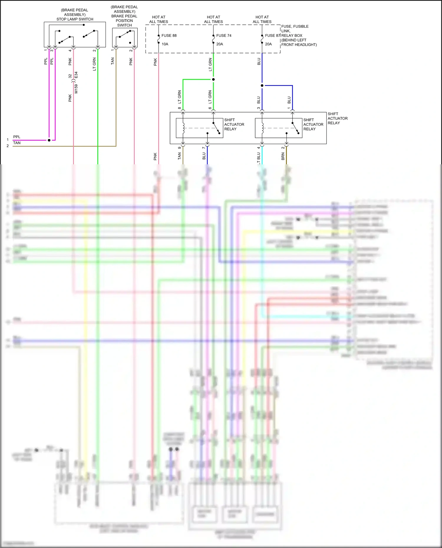 Wiring diagram encoder sens b for Infiniti QX55 I (2020-2024) (1 of 1)