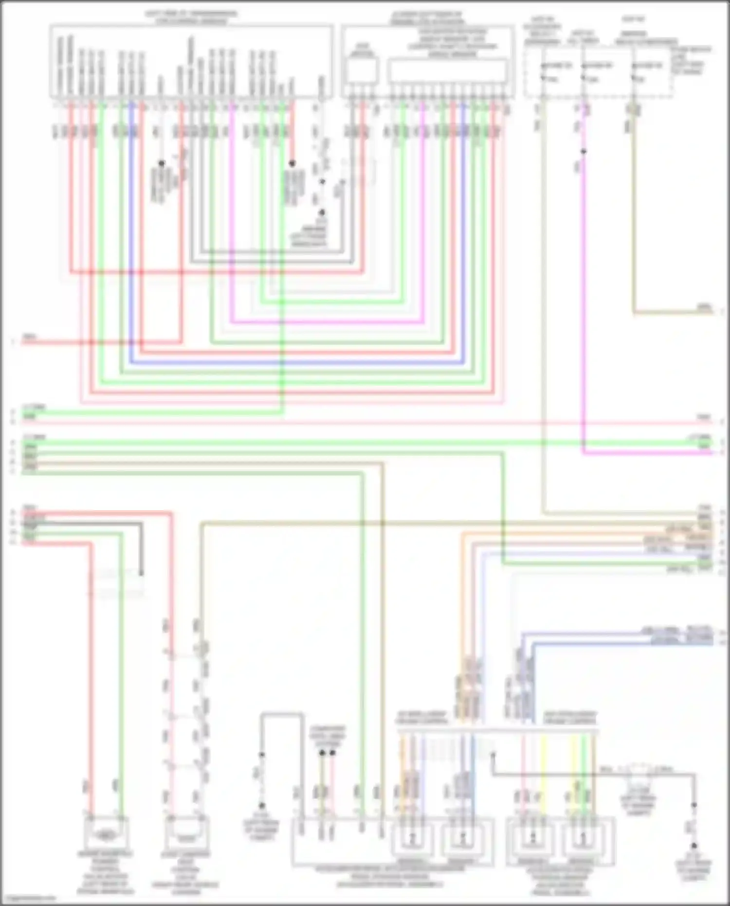 Wiring diagram data lines for Infiniti QX55 I (2020-2024)