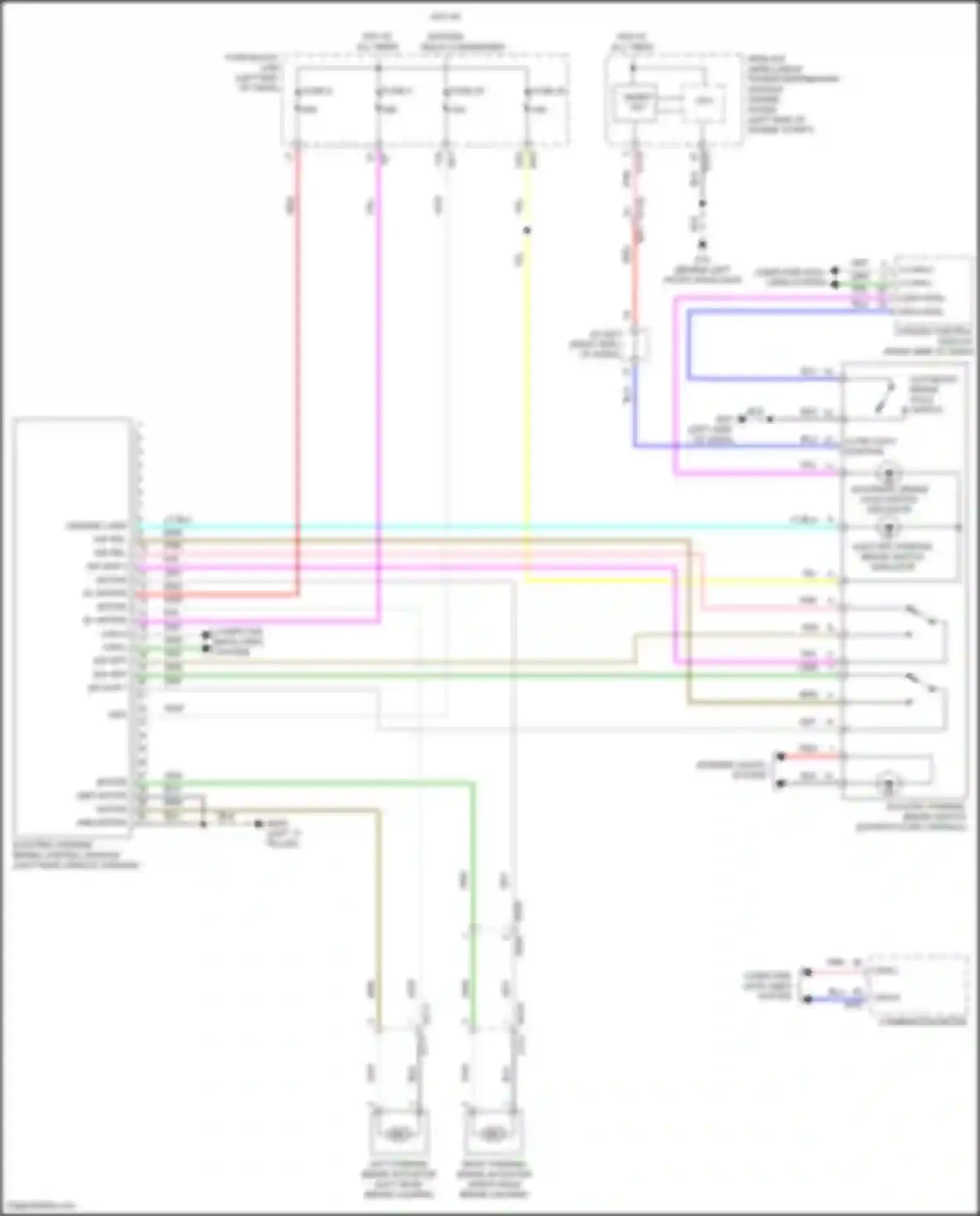 Wiring diagram gnd motor r for Infiniti QX55 I (2020-2024) (2 of 2)