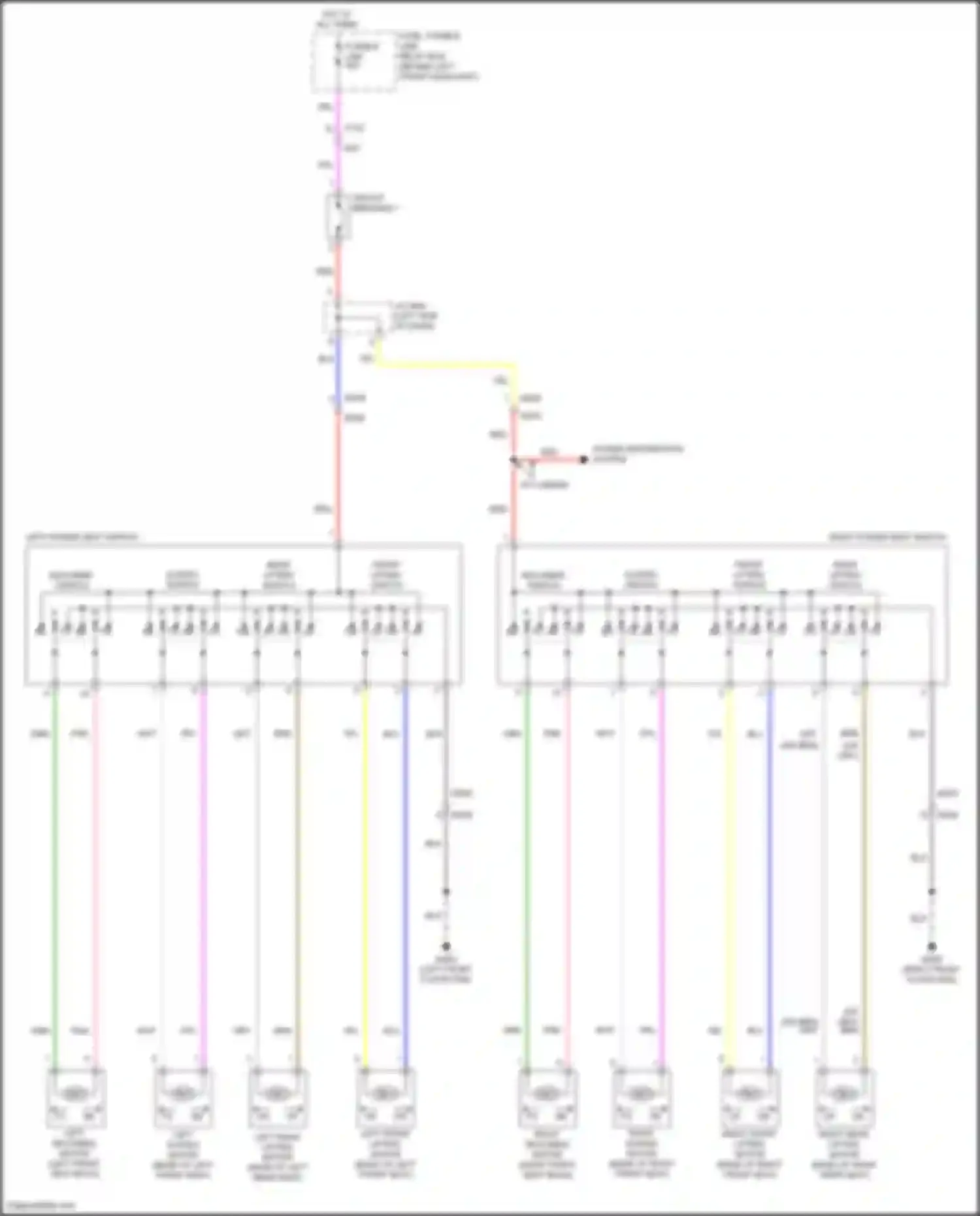 Wiring diagram bk fd fd dn up for Infiniti QX55 I (2020-2024)