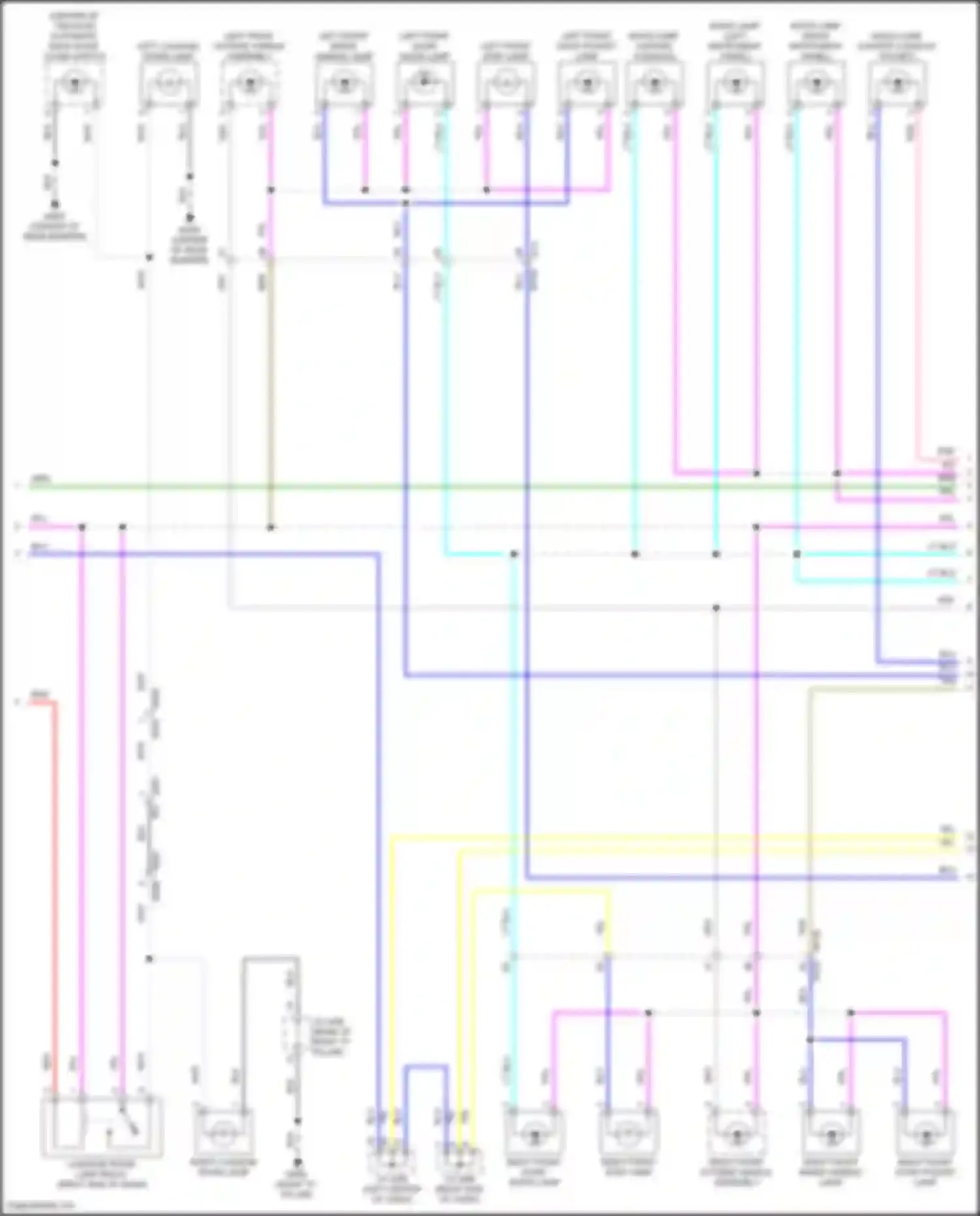 Wiring diagram gry for Infiniti QX55 I (2020-2024) (34 of 114)
