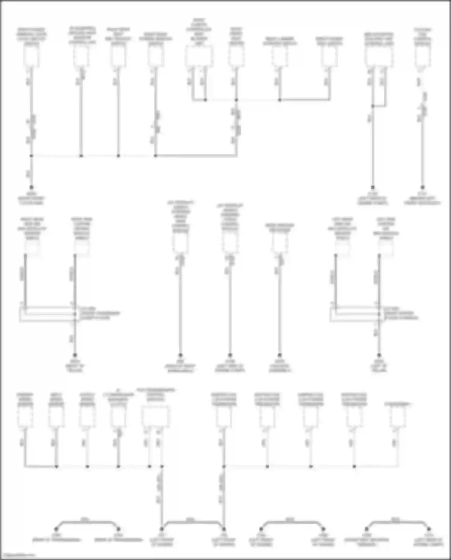 Wiring diagram rear window defogger for Infiniti QX55 I (2020-2024)