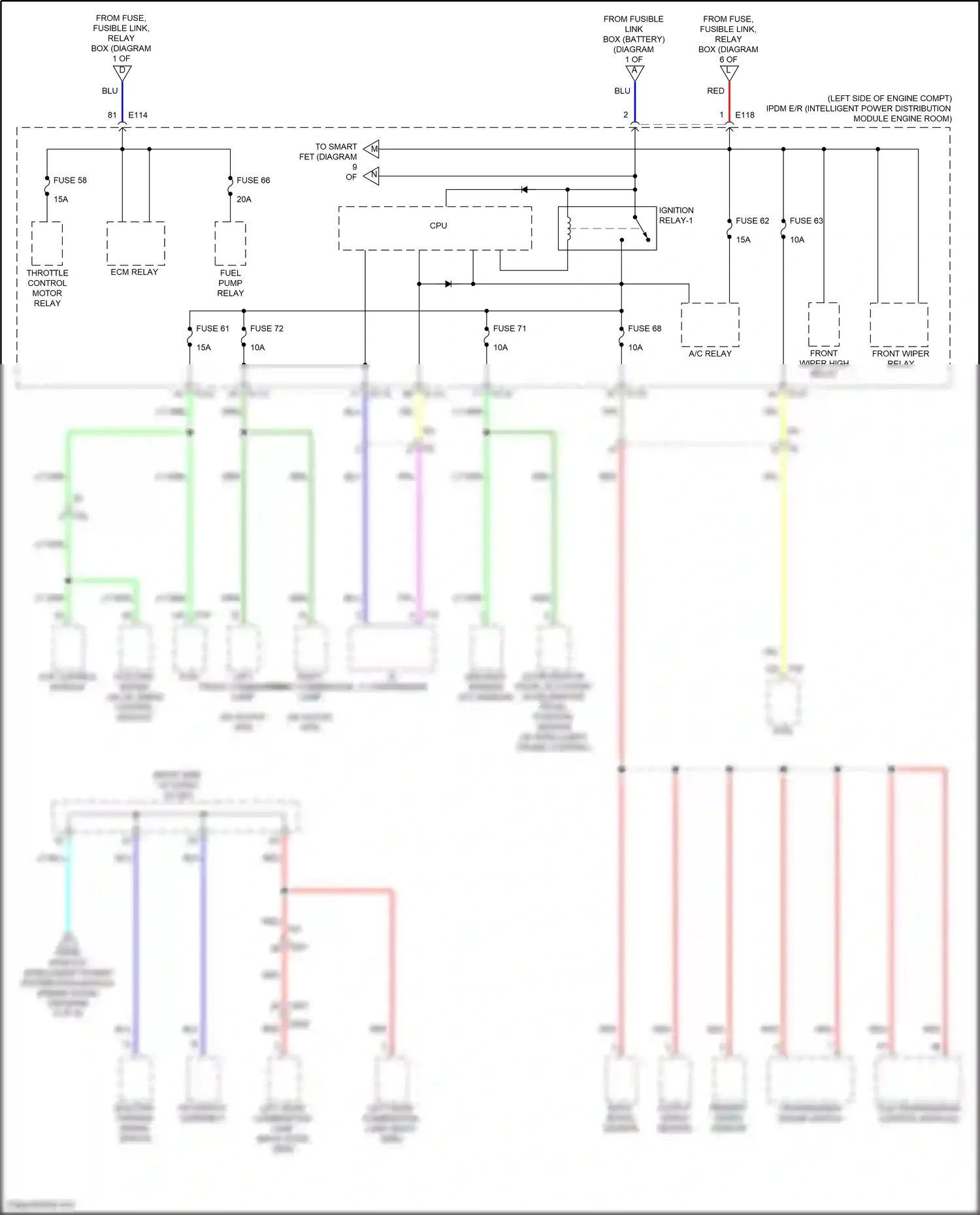 Wiring diagram input speed sensor for Infiniti QX55 I (2020-2024) (5 of 5)