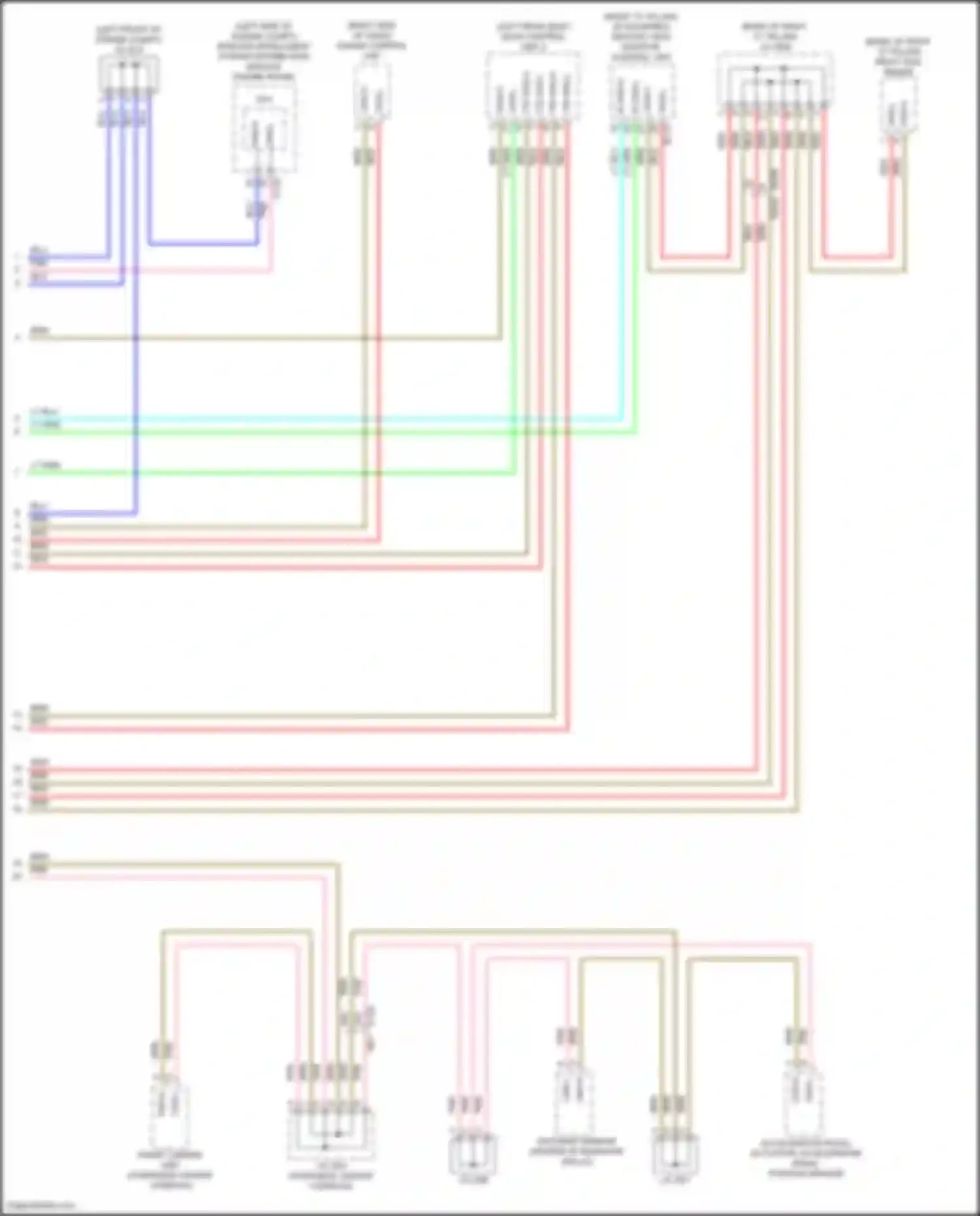 Wiring diagram lt blu for Infiniti QX55 I (2020-2024) (65 of 101)