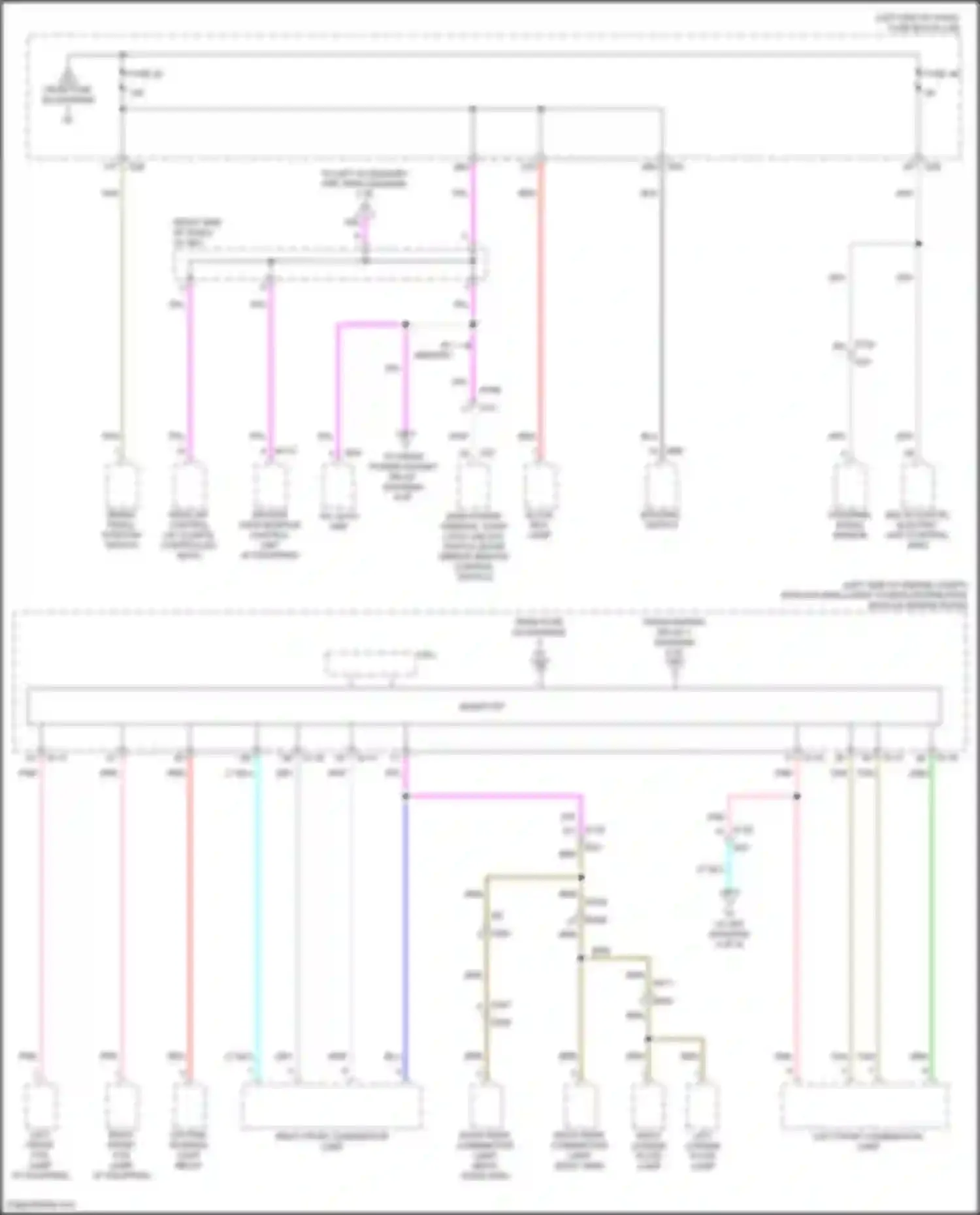 Wiring diagram pnk for Infiniti QX55 I (2020-2024) (60 of 126)
